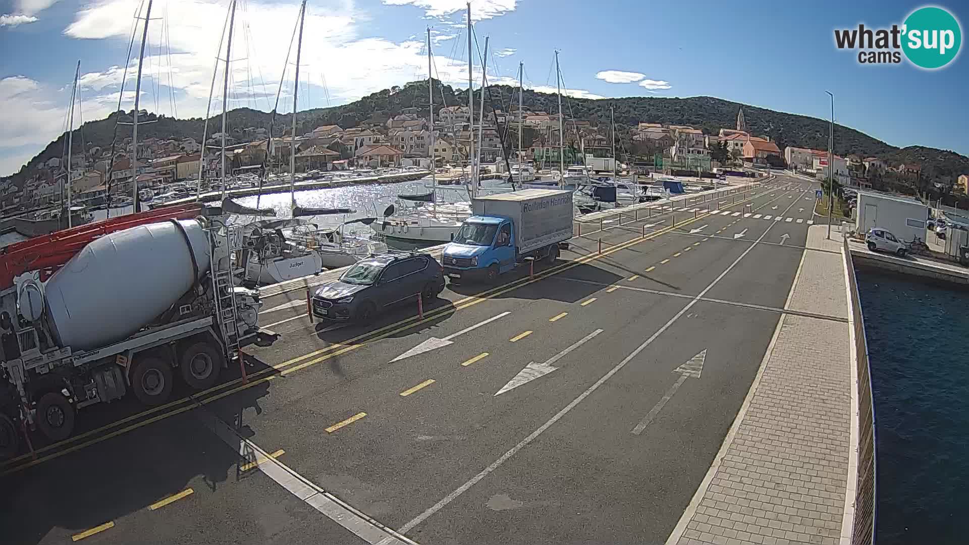 Dalmacija Trajekt Tkon – spletne kamere Hrvaška