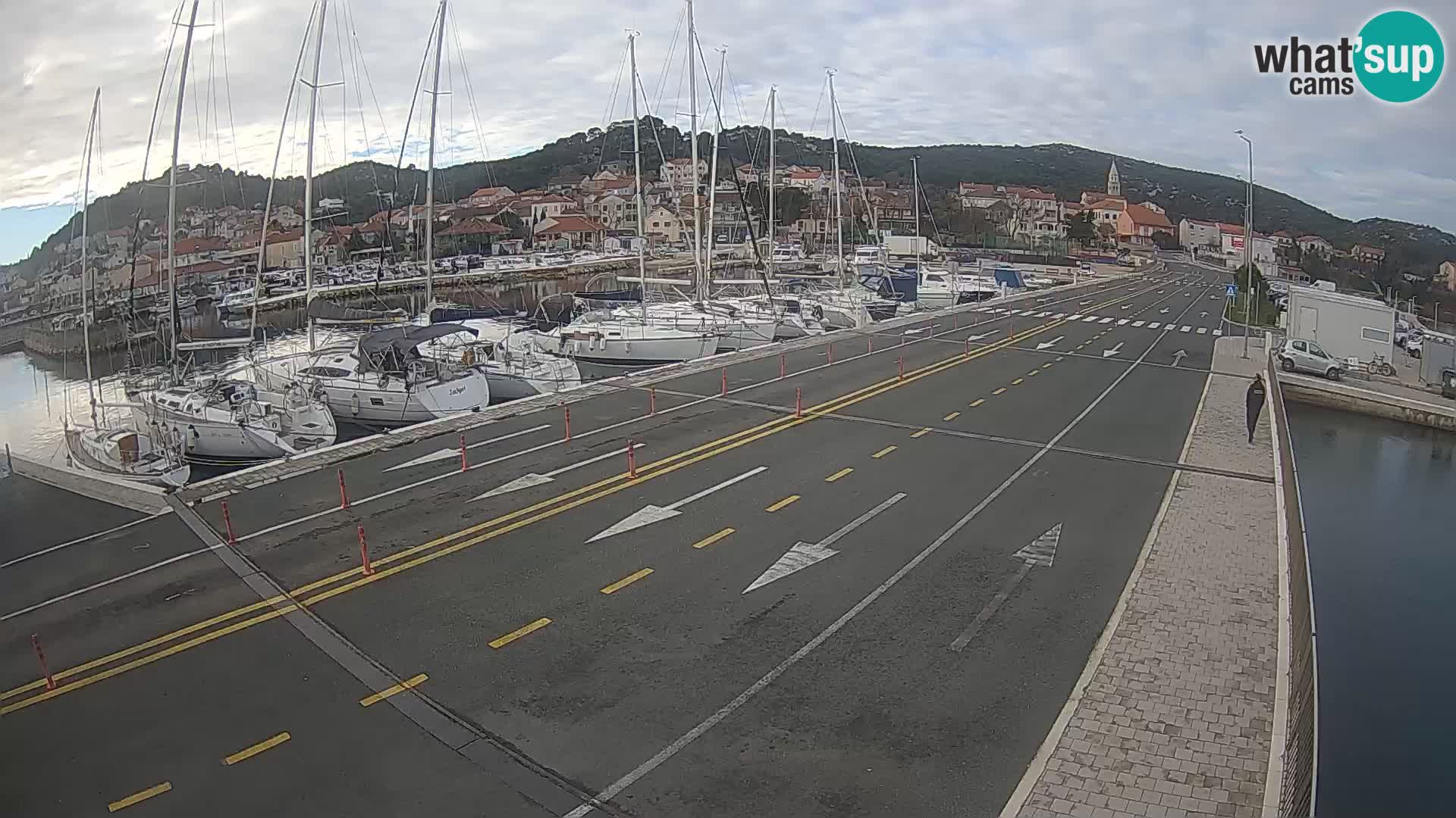 Dalmacia Tkon Transportar- webcams Croacia