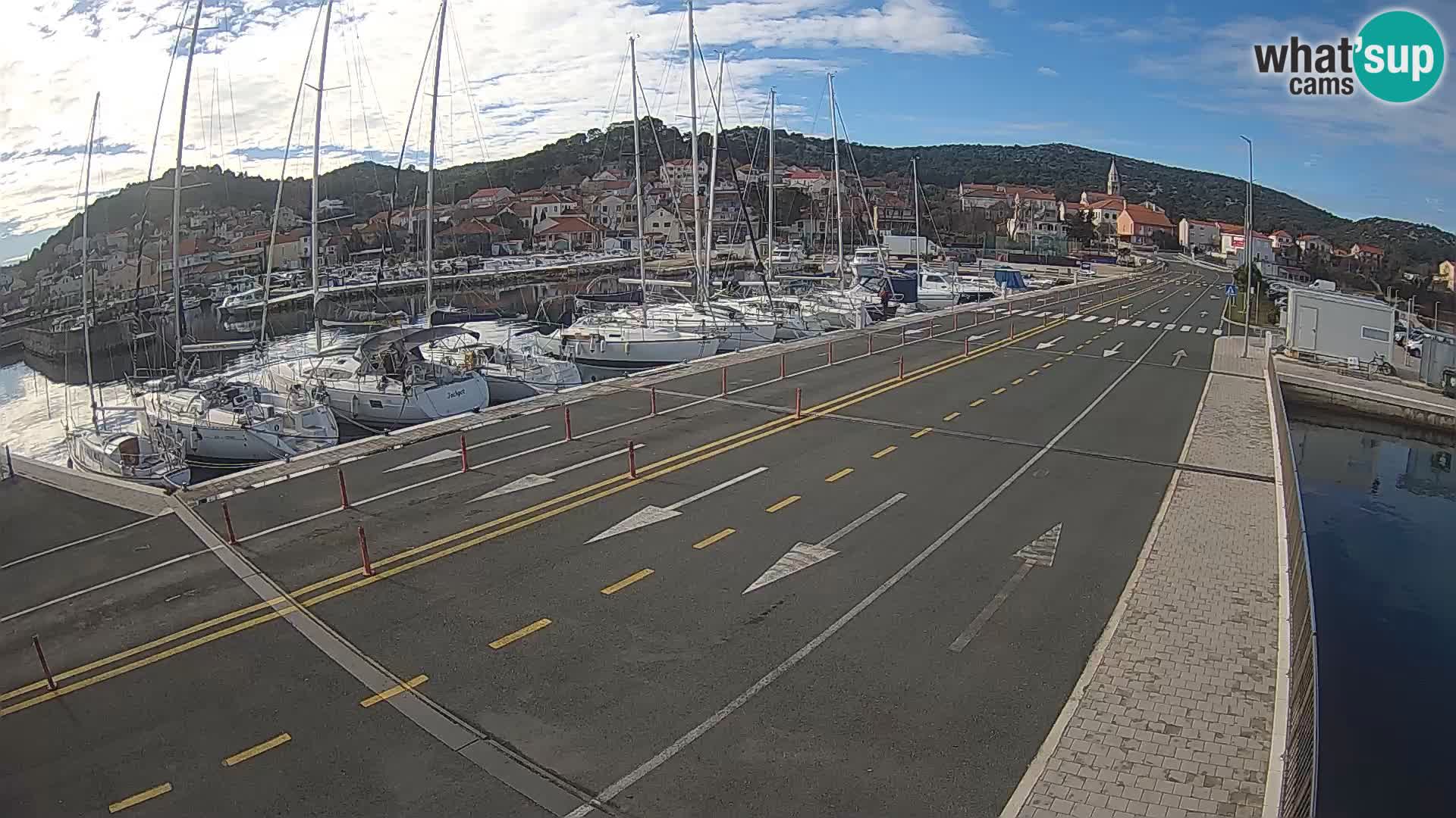 Dalmacia Tkon Transportar- webcams Croacia