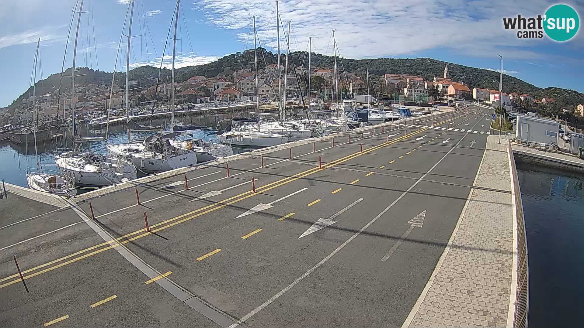 Dalmacia Tkon Transportar- webcams Croacia