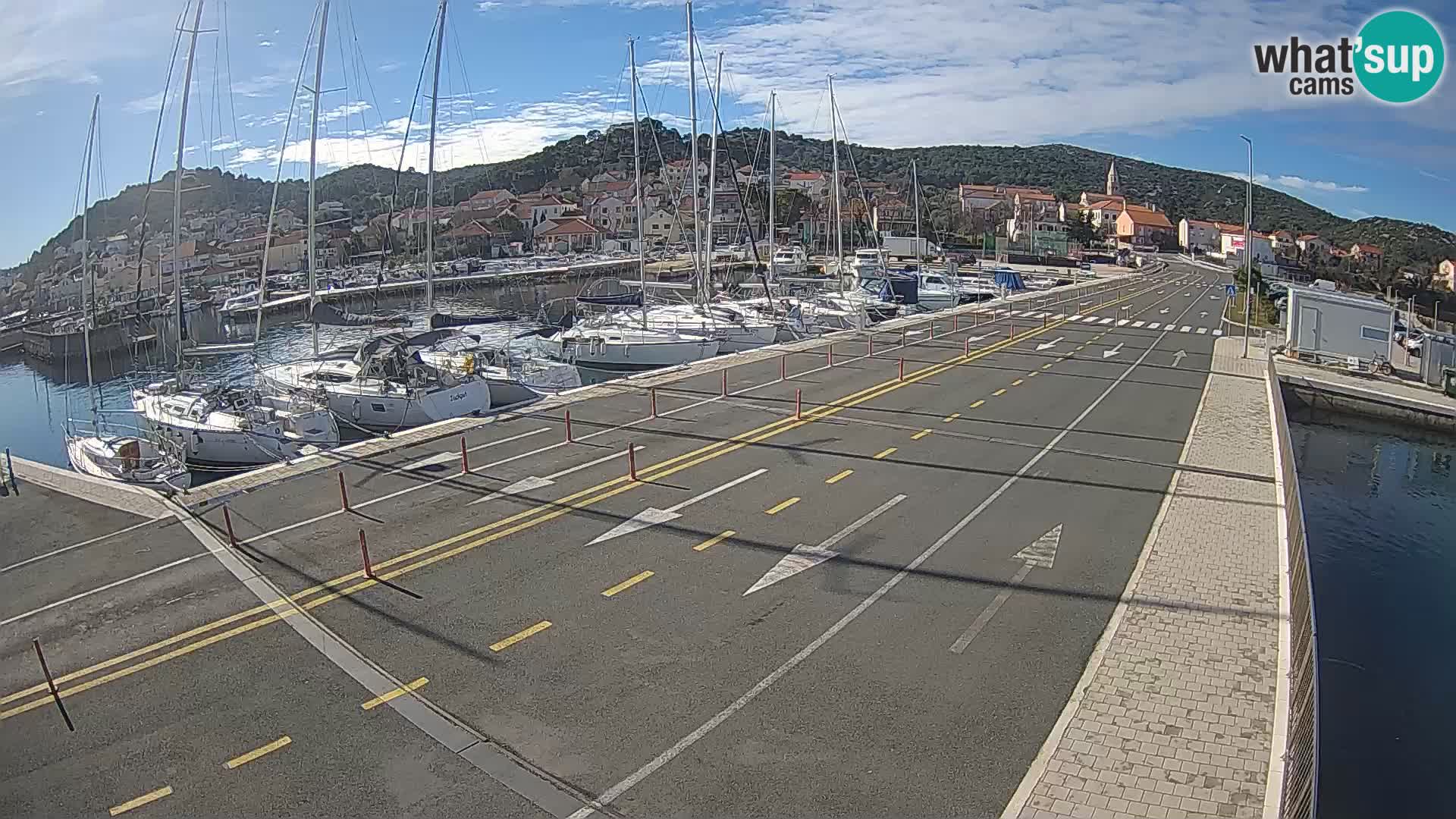 Dalmacia Tkon Transportar- webcams Croacia