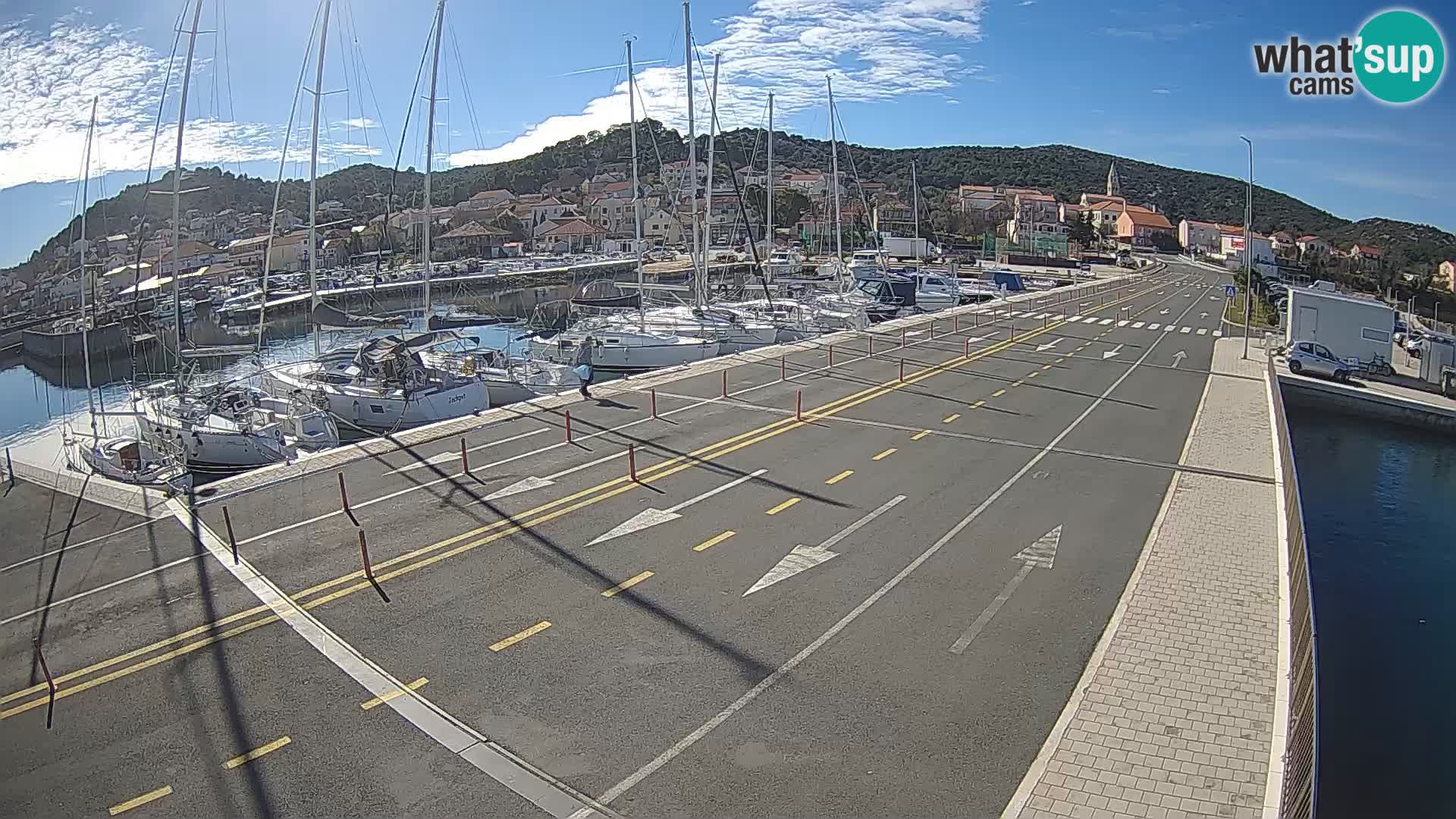 Dalmazia traghetto Tkon – webcam Croazia