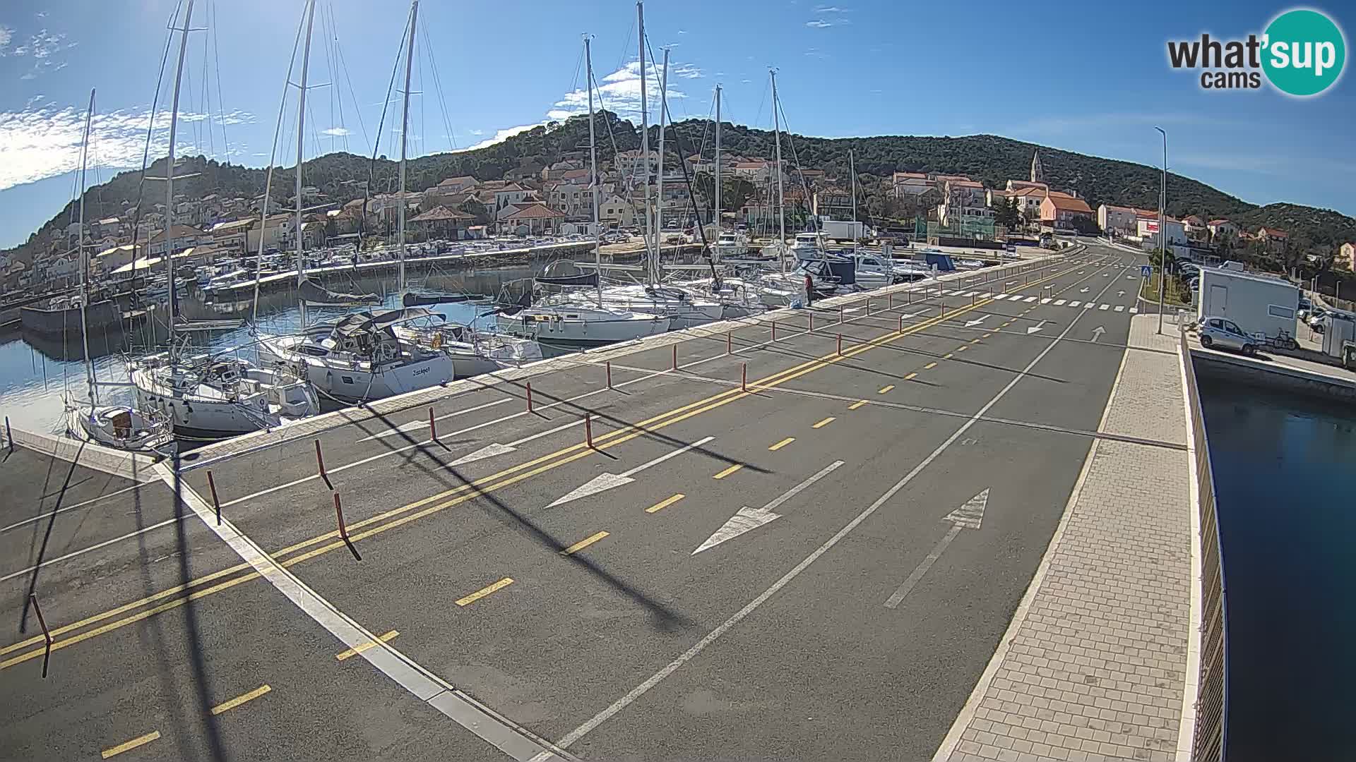 Dalmacia Tkon Transportar- webcams Croacia