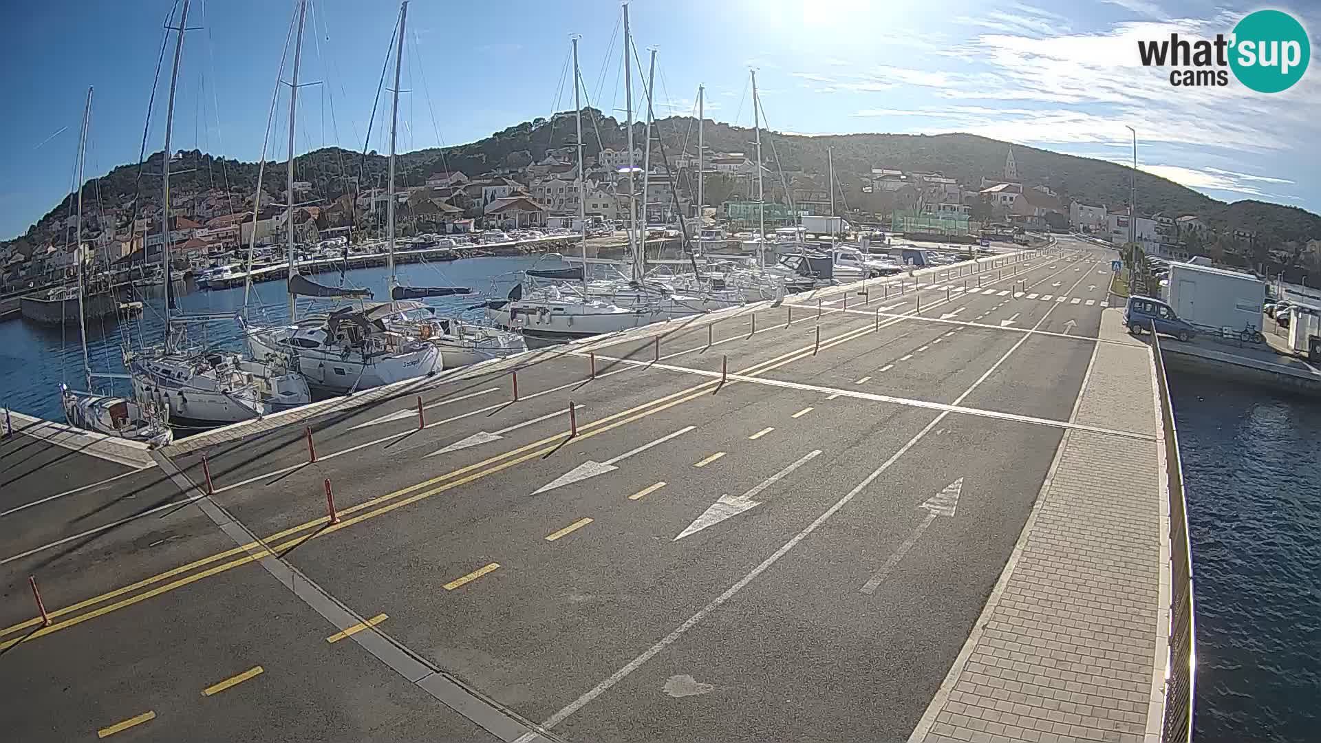 Dalmazia traghetto Tkon – webcam Croazia