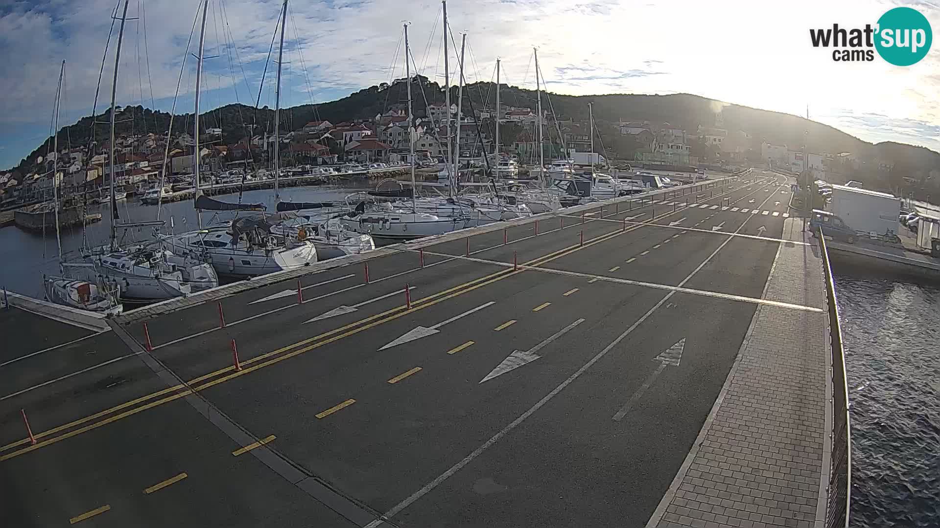 Dalmatia Tkon Ferry – webcams Croatia
