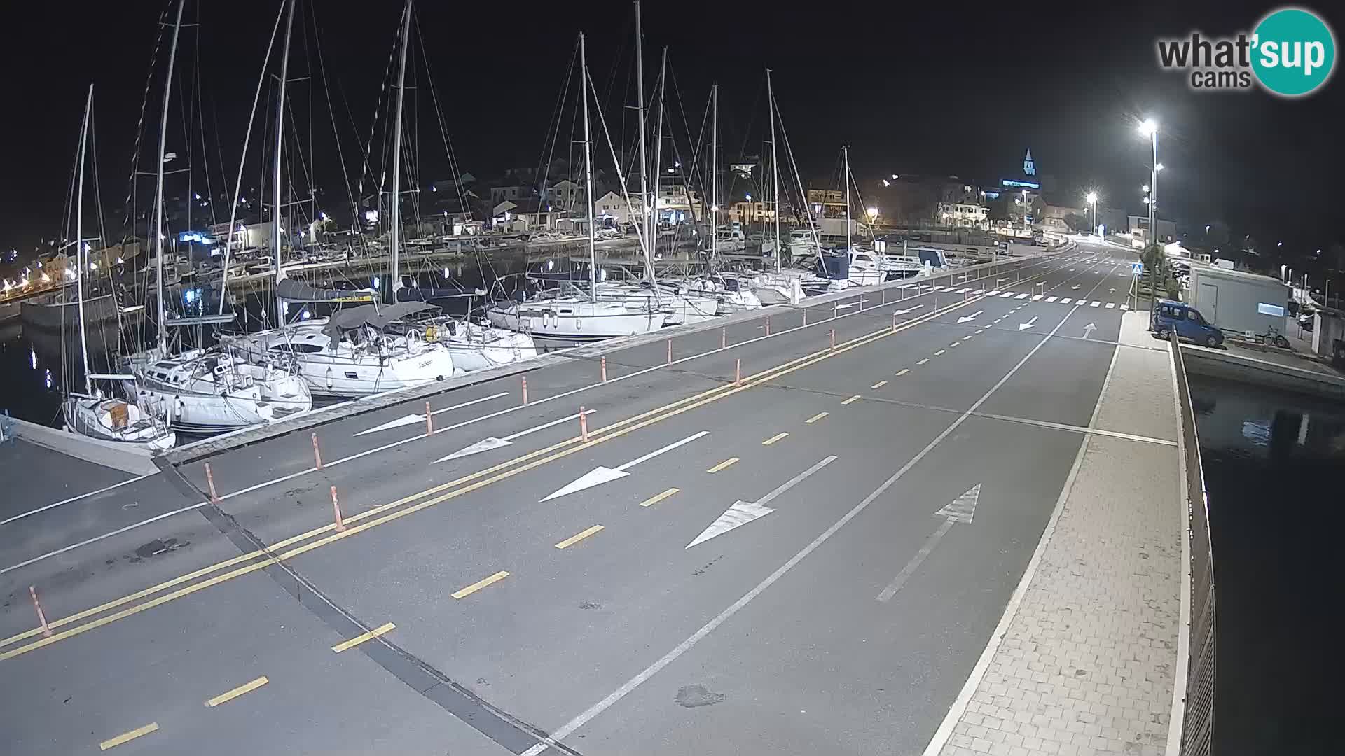 Dalmatia Tkon Ferry – webcams Croatia