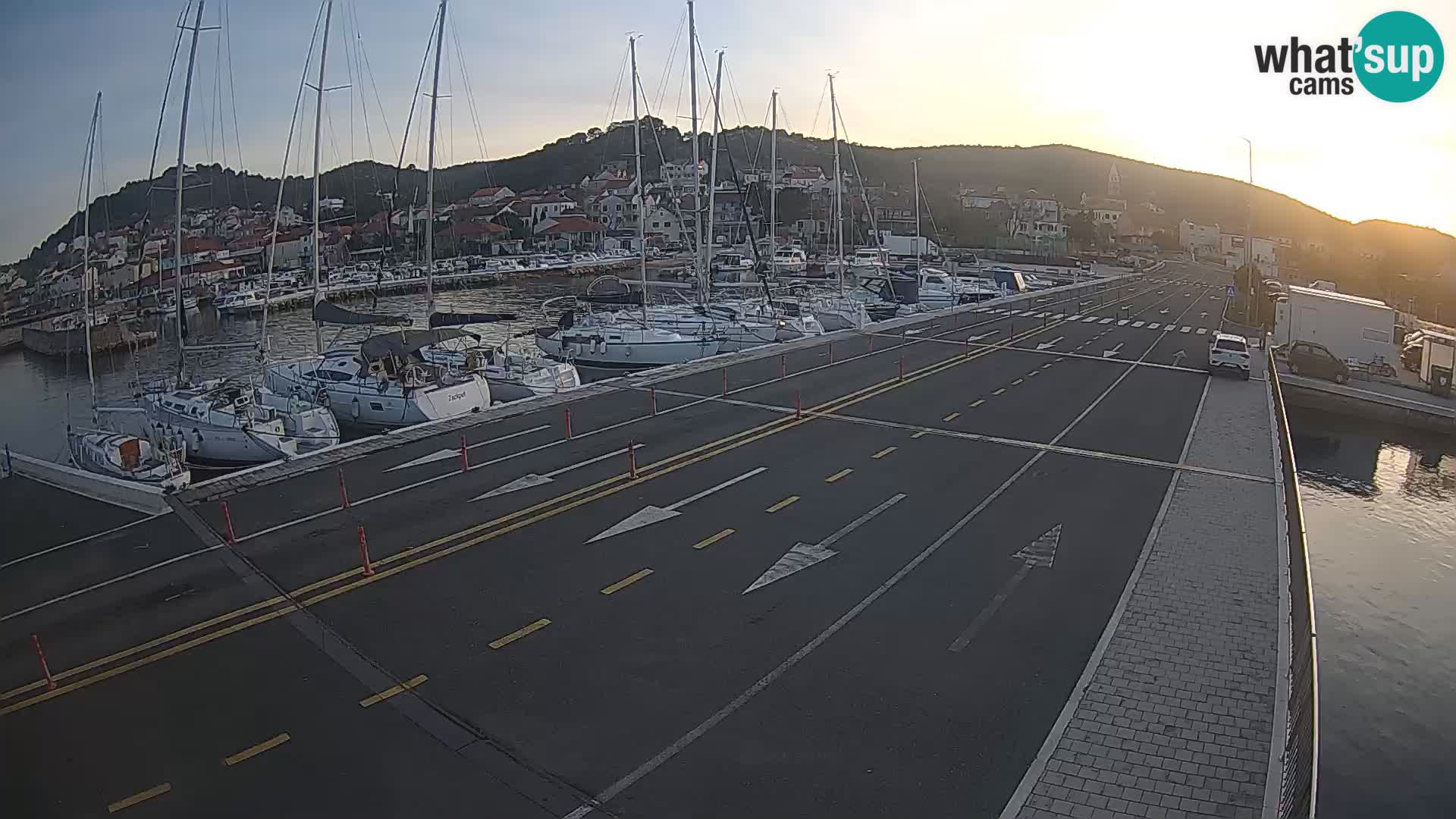 Dalmatia Tkon Ferry – webcams Croatia