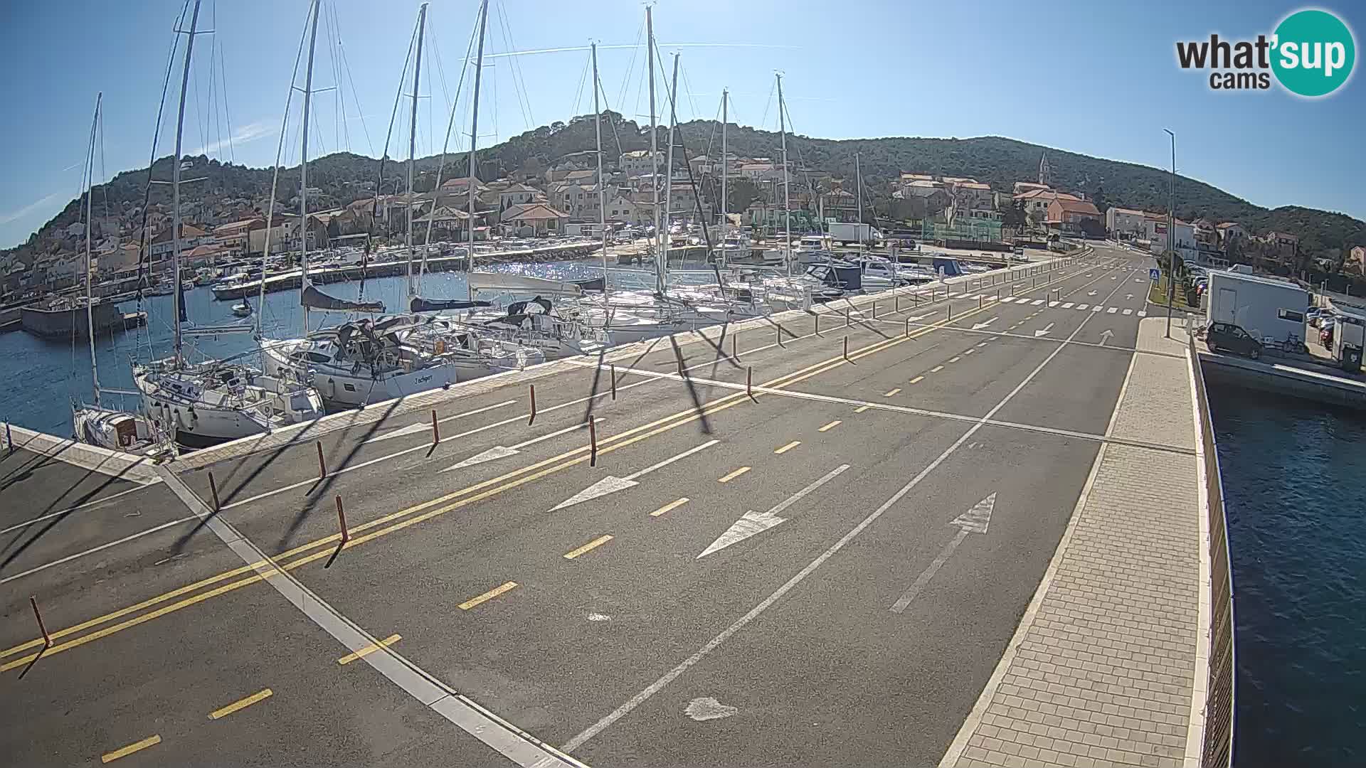 Dalmatia Tkon Ferry – webcams Croatia