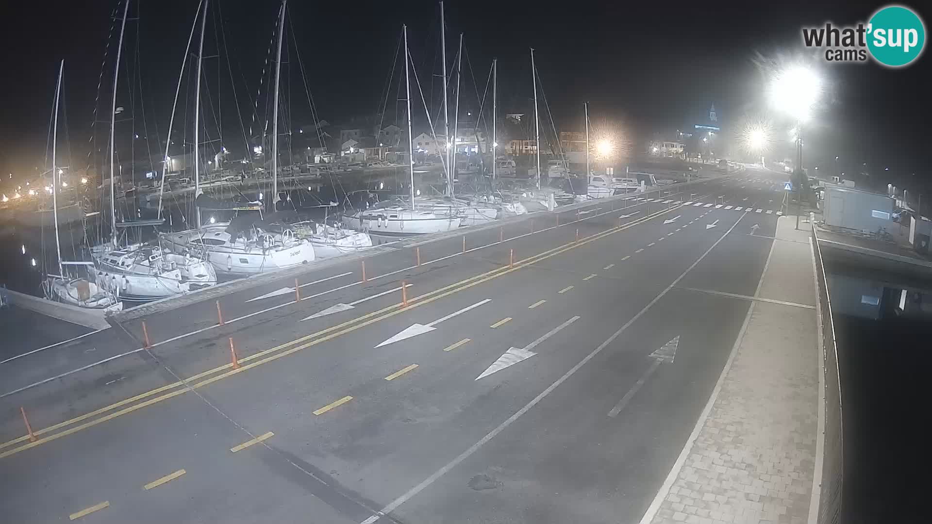 Dalmacija Trajekt Tkon – spletne kamere Hrvaška