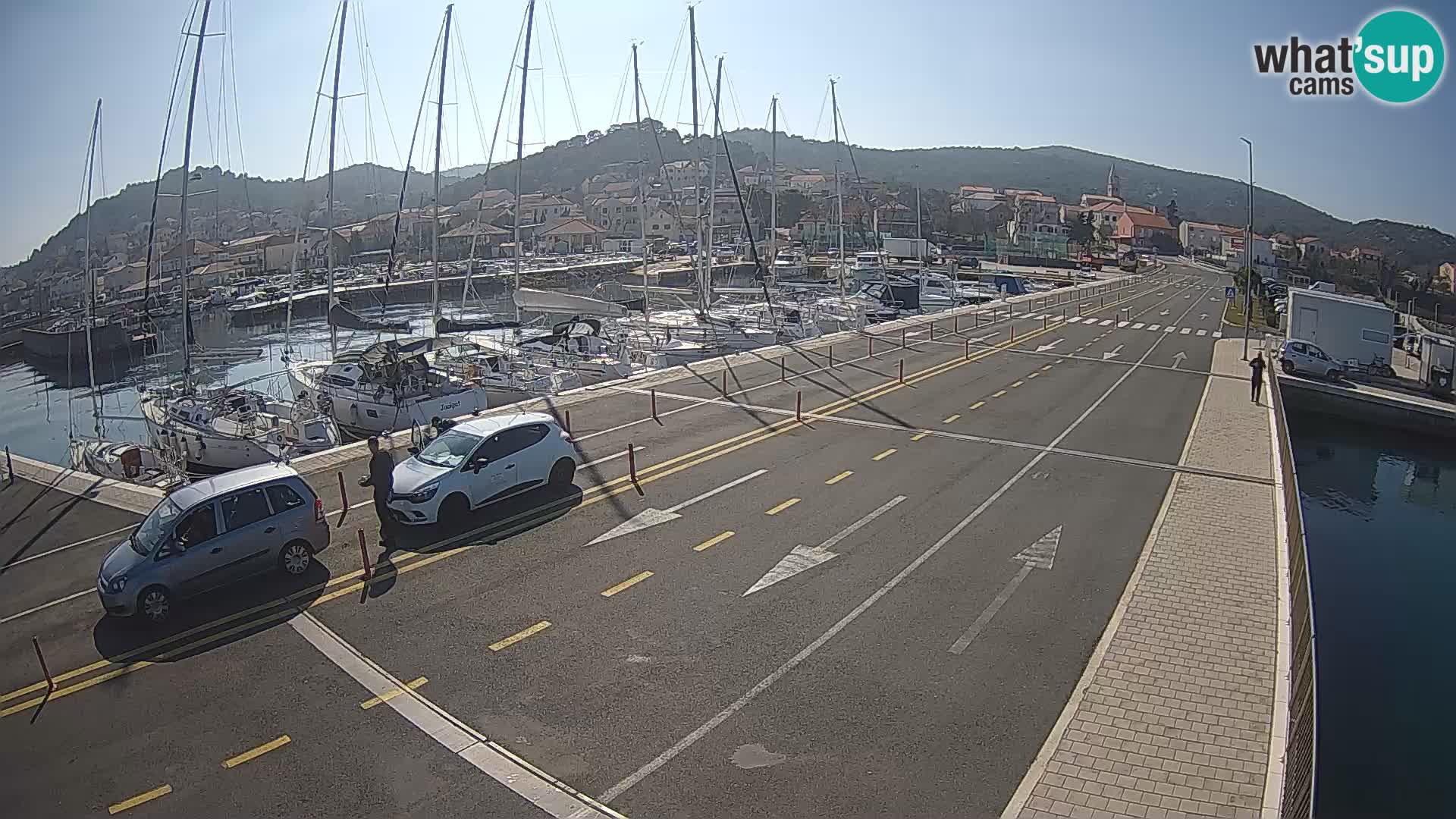 Dalmatien Tkon Fähre – Webcams Kroatien