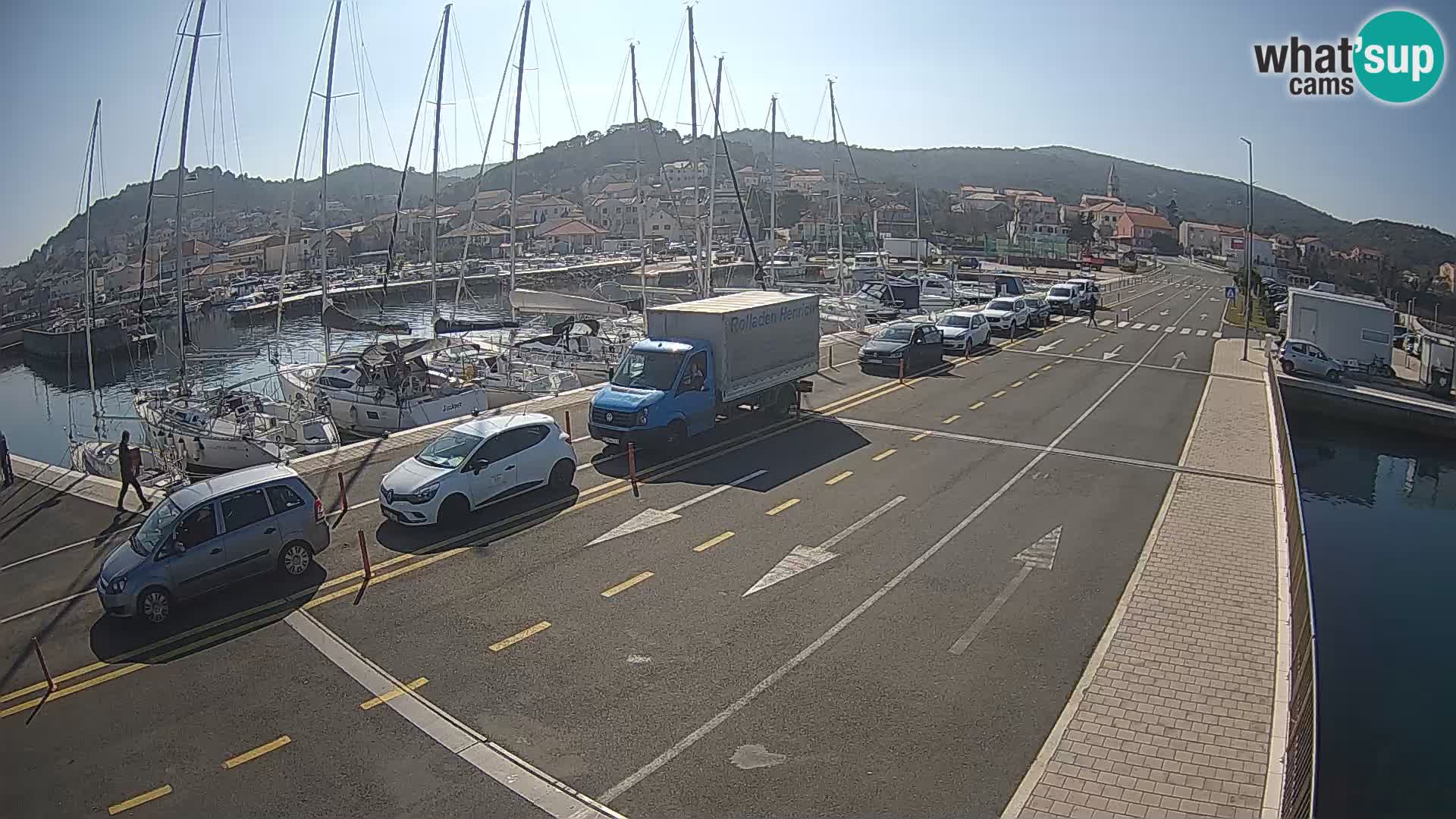 Dalmatie Tkon Traversier – webcams Croatie