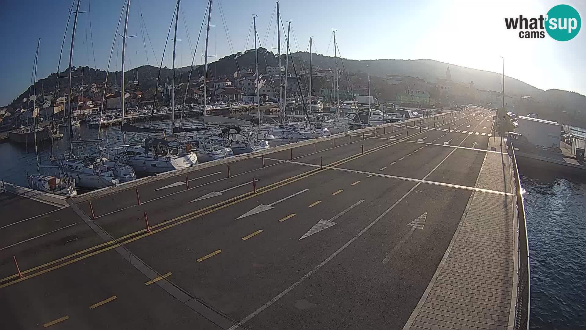 Dalmacija Trajekt Tkon – spletne kamere Hrvaška