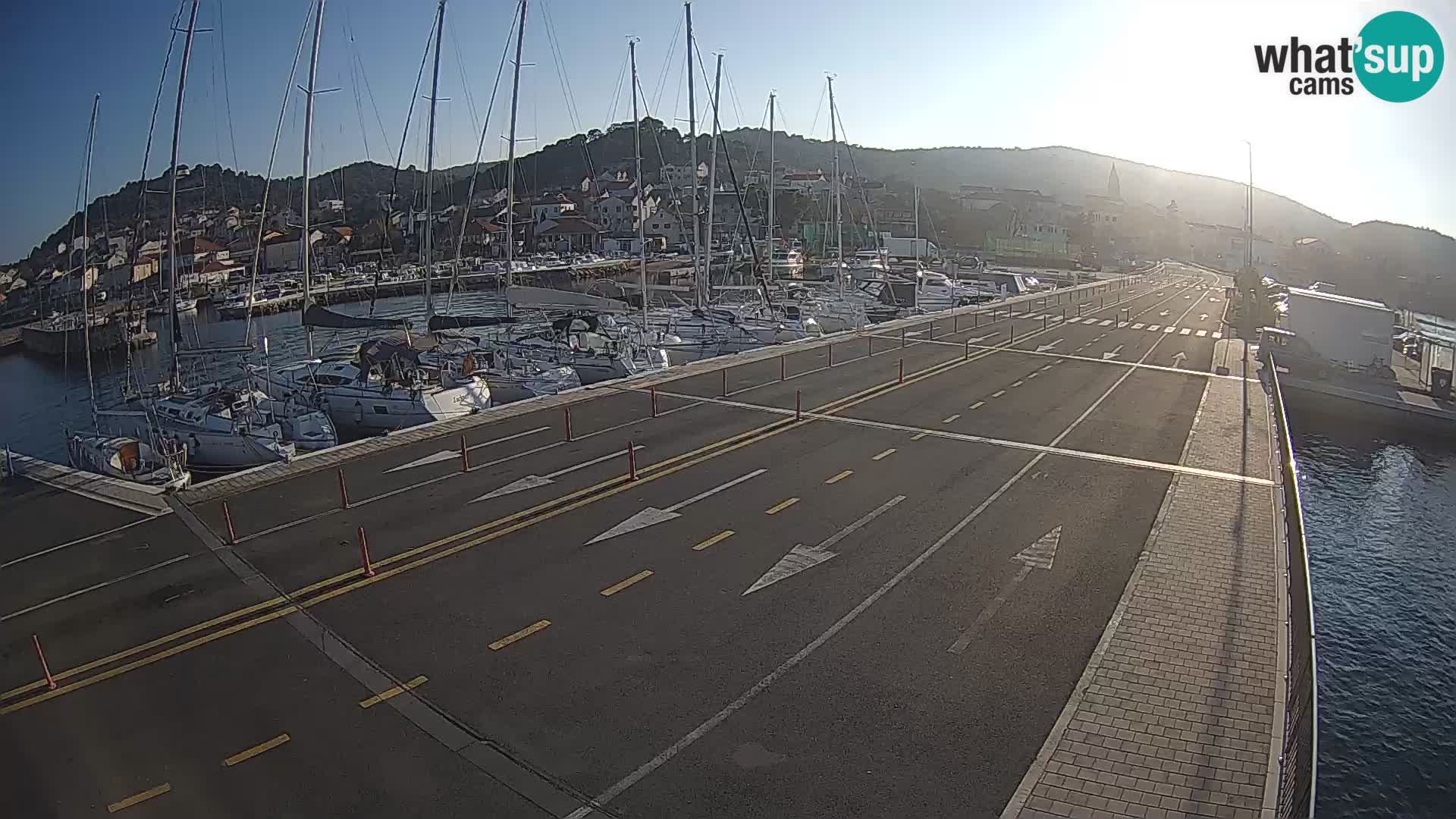 Dalmazia traghetto Tkon – webcam Croazia