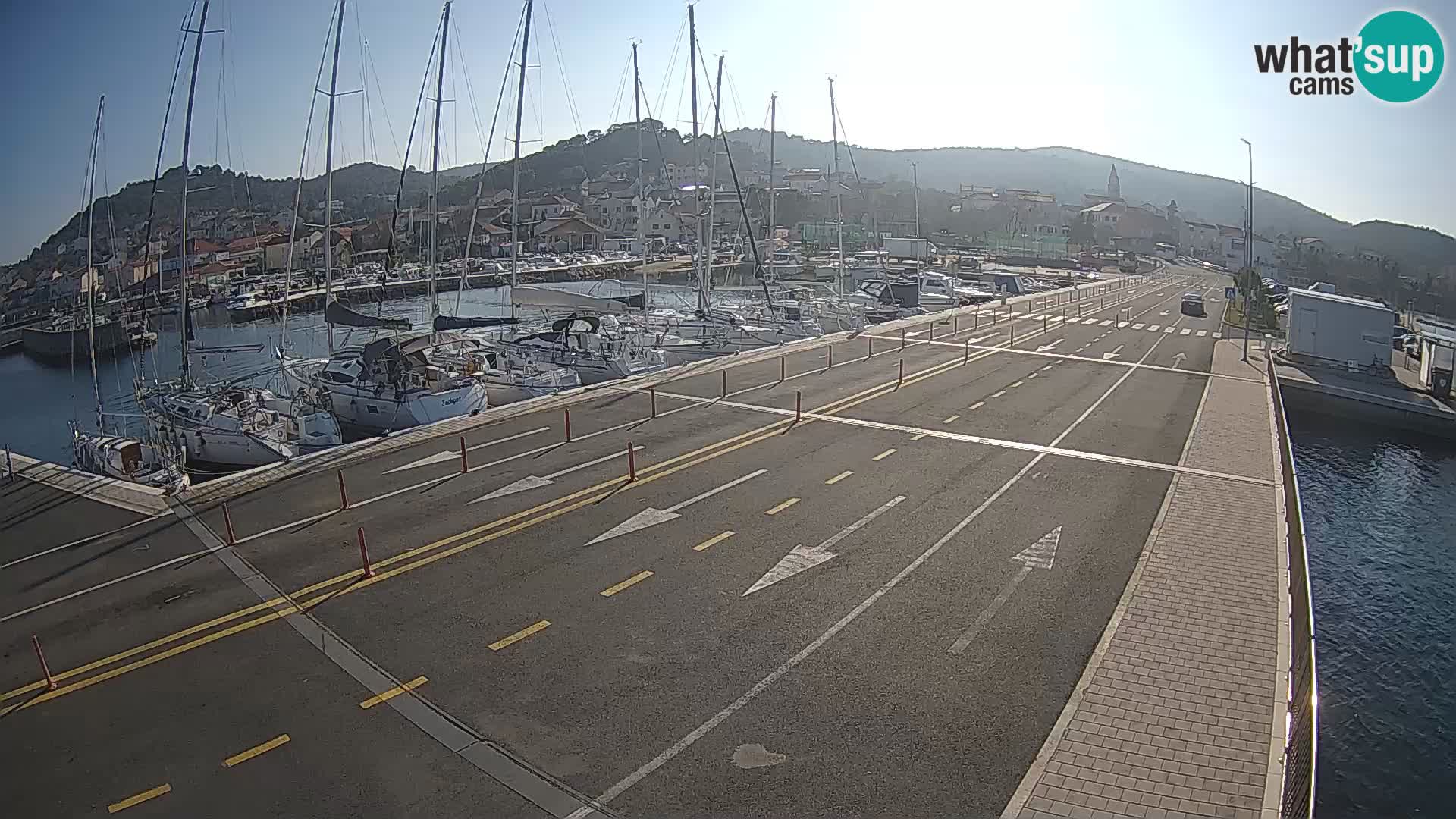 Dalmatia Tkon Ferry – webcams Croatia