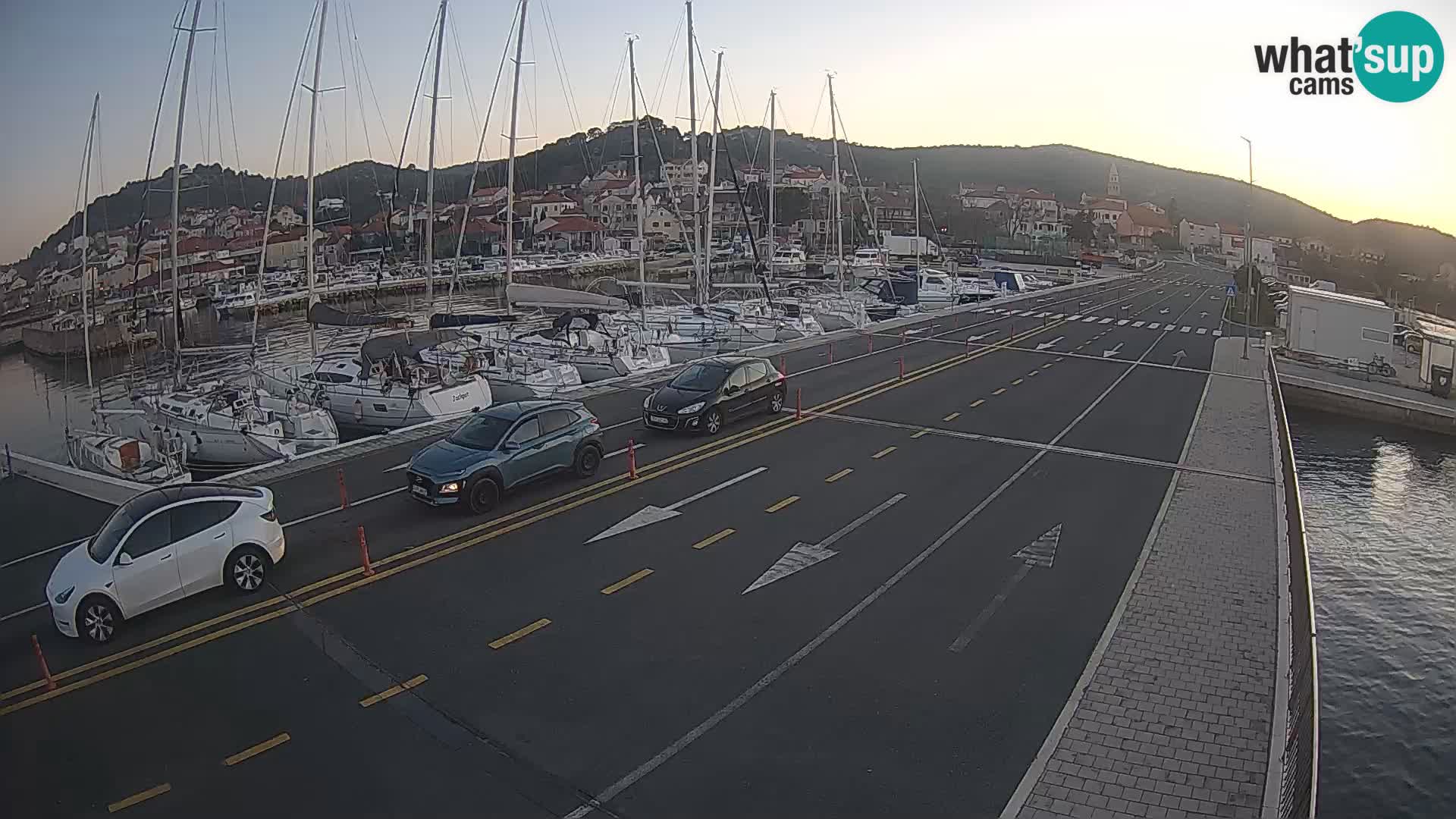 Dalmatien Tkon Fähre – Webcams Kroatien