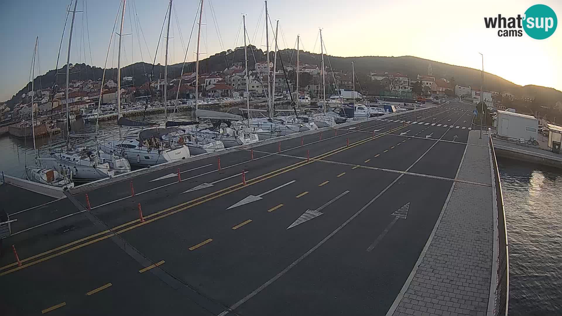 Dalmazia traghetto Tkon – webcam Croazia