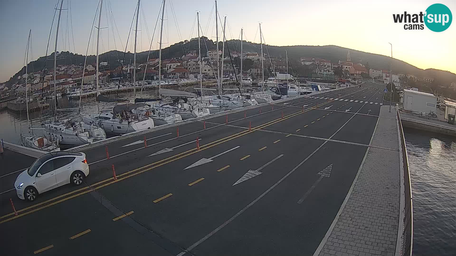 Dalmazia traghetto Tkon – webcam Croazia