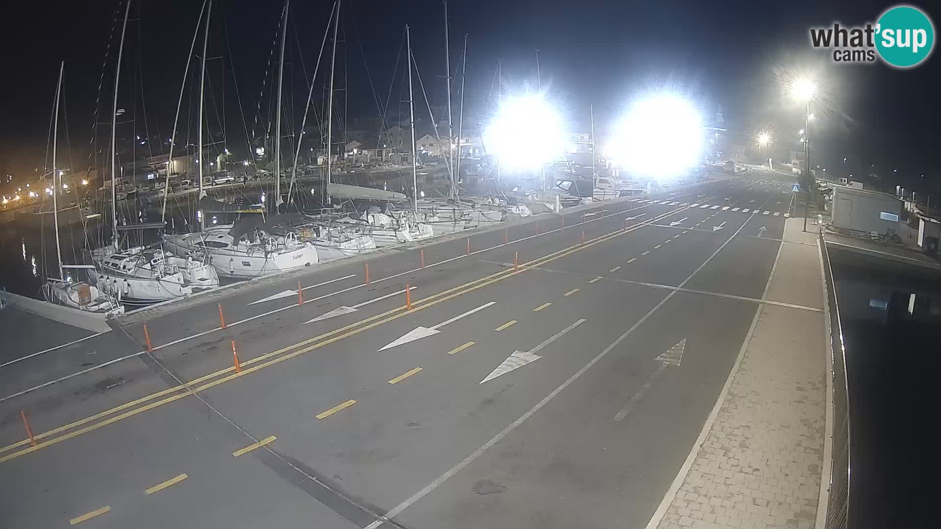 Dalmacia Tkon Transportar- webcams Croacia