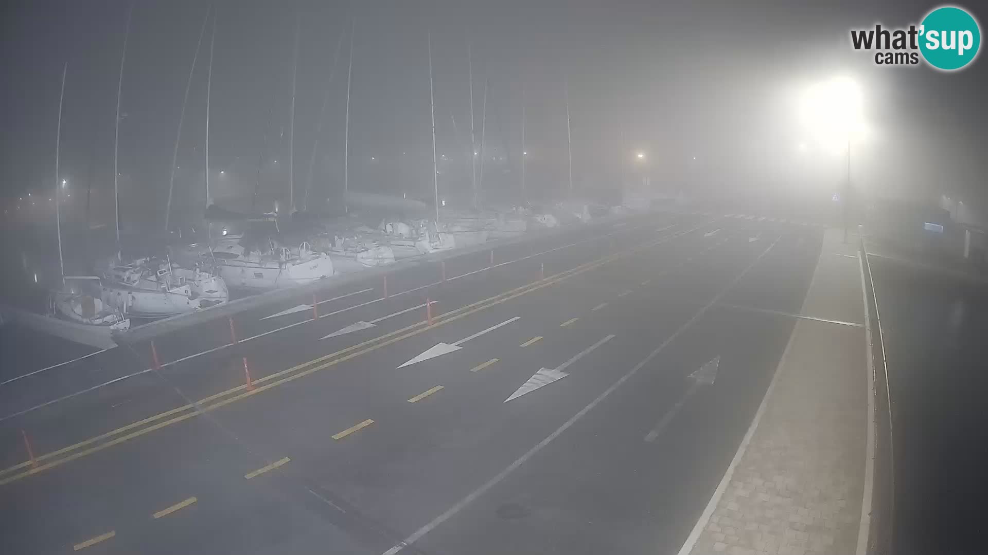 Dalmacia Tkon Transportar- webcams Croacia