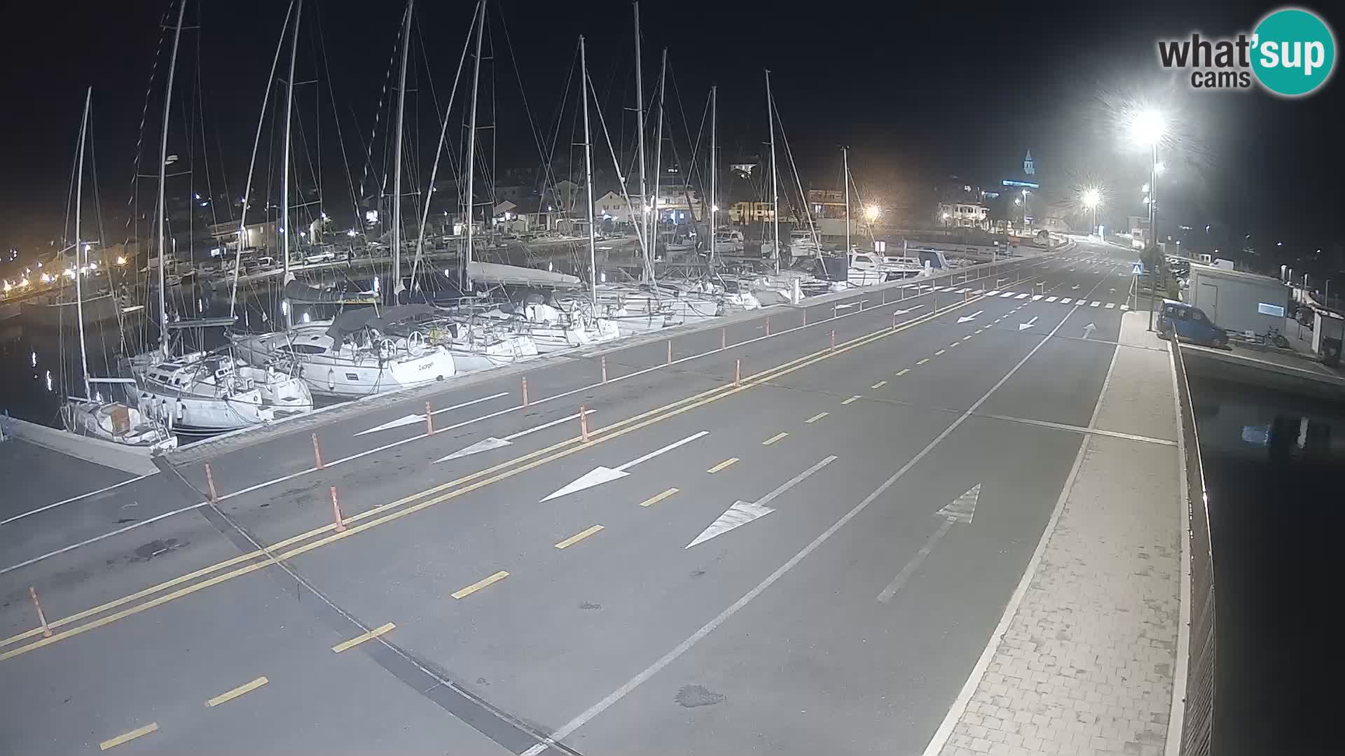 Dalmacia Tkon Transportar- webcams Croacia