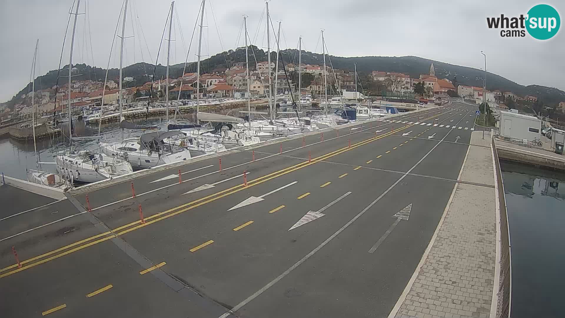 Dalmatie Tkon Traversier – webcams Croatie