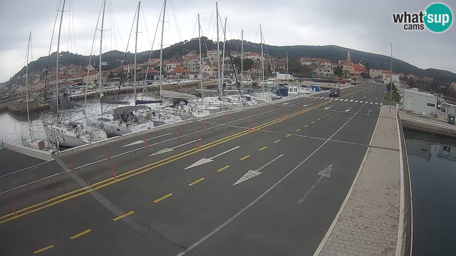 Dalmacia Tkon Transportar- webcams Croacia