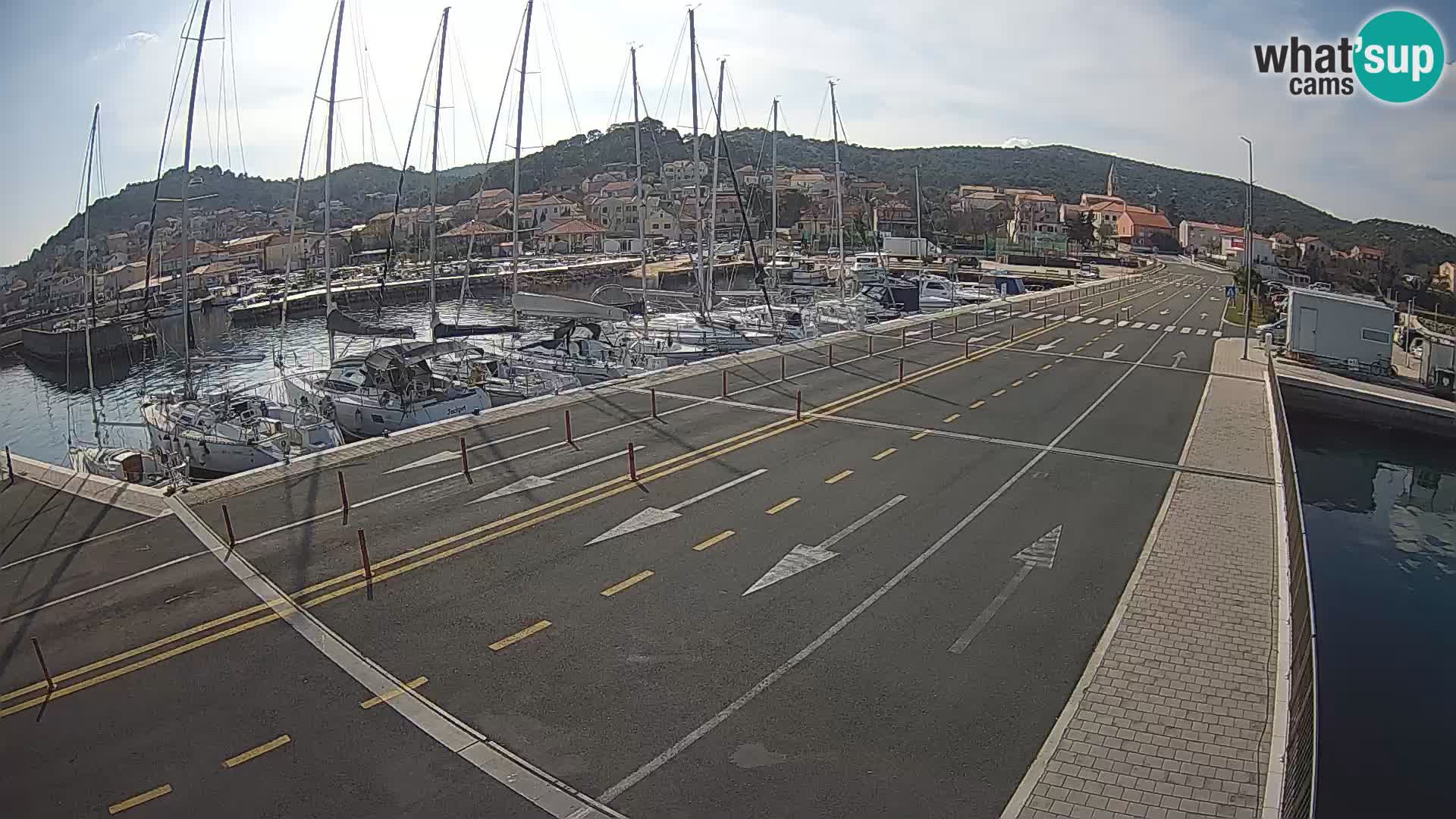 Dalmacija Trajekt Tkon – spletne kamere Hrvaška