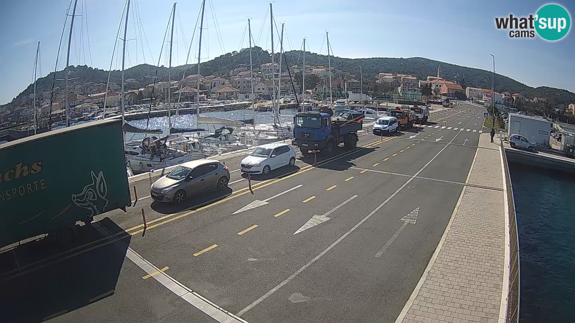 Dalmatien Tkon Fähre – Webcams Kroatien