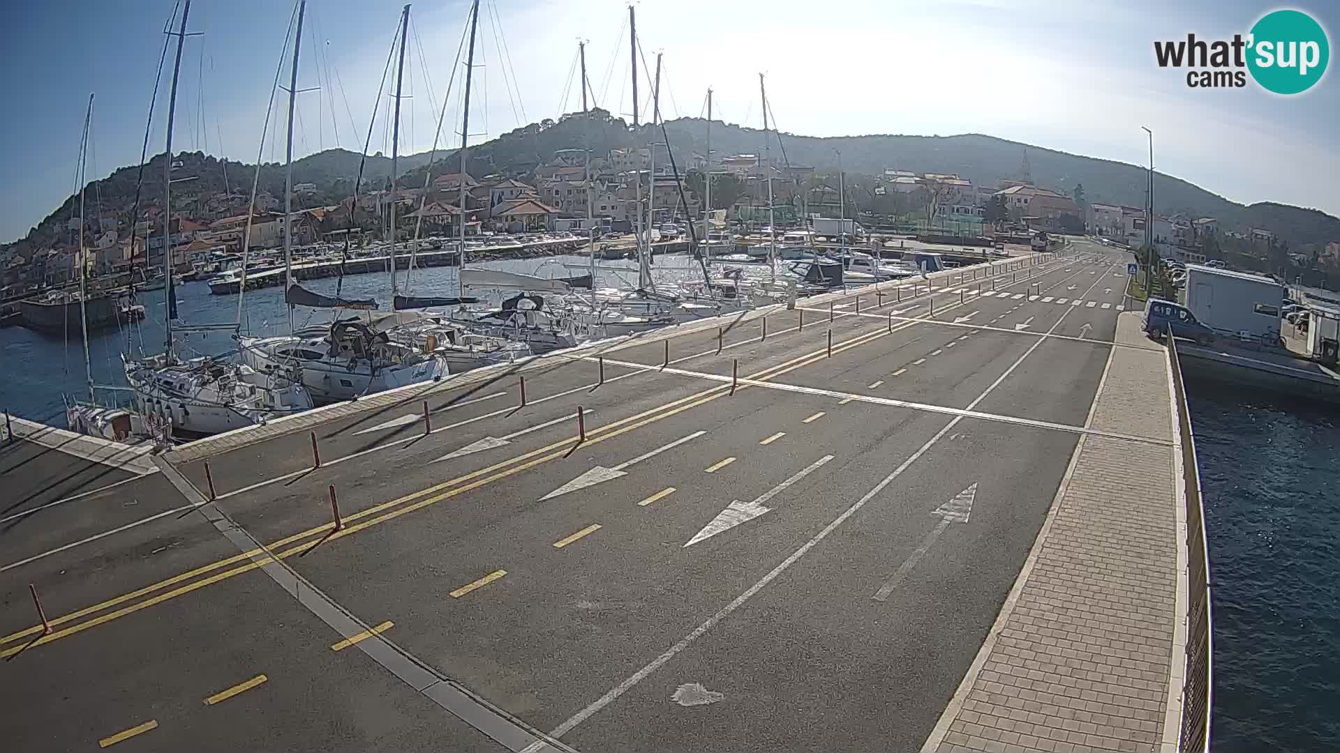 Dalmatien Tkon Fähre – Webcams Kroatien