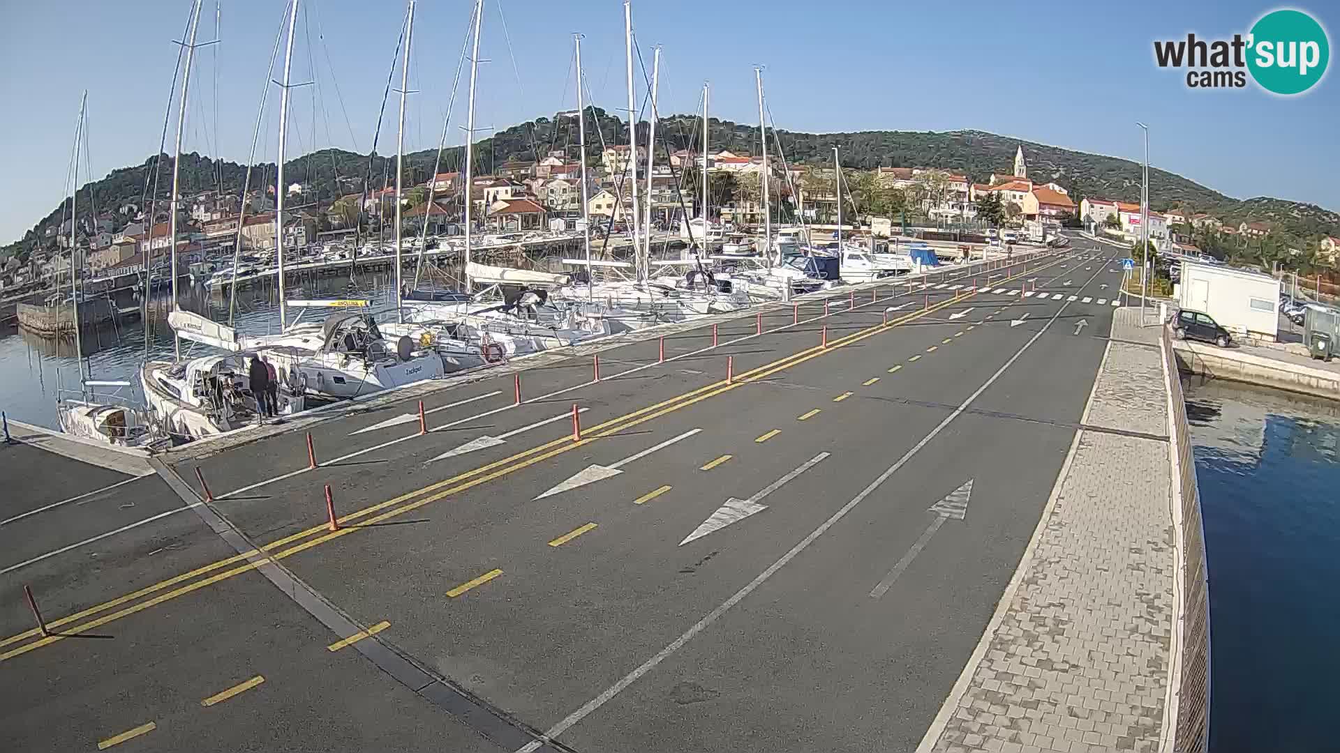 Dalmazia traghetto Tkon – webcam Croazia