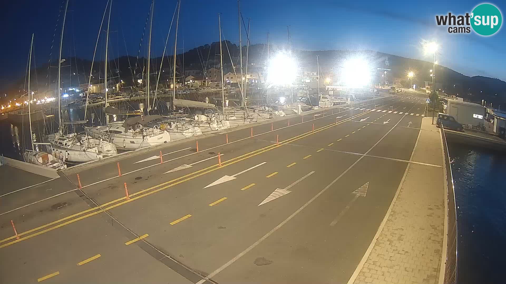 Dalmacija Trajekt Tkon – spletne kamere Hrvaška