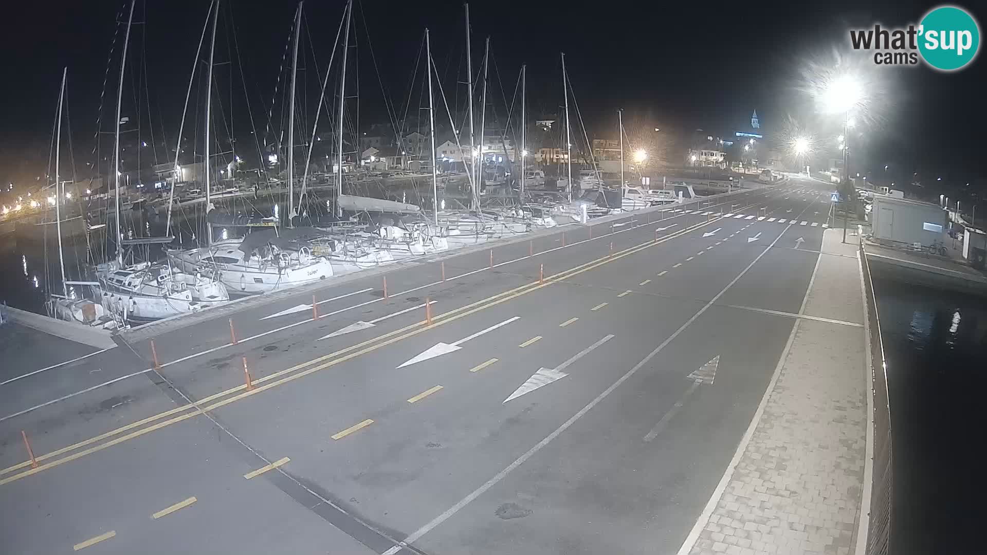 Dalmatia Tkon Ferry – webcams Croatia