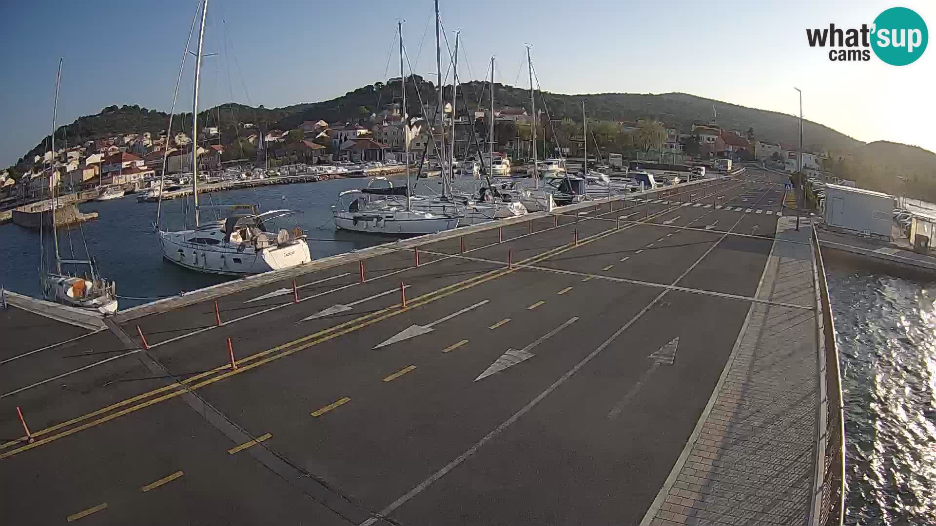 Dalmazia traghetto Tkon – webcam Croazia