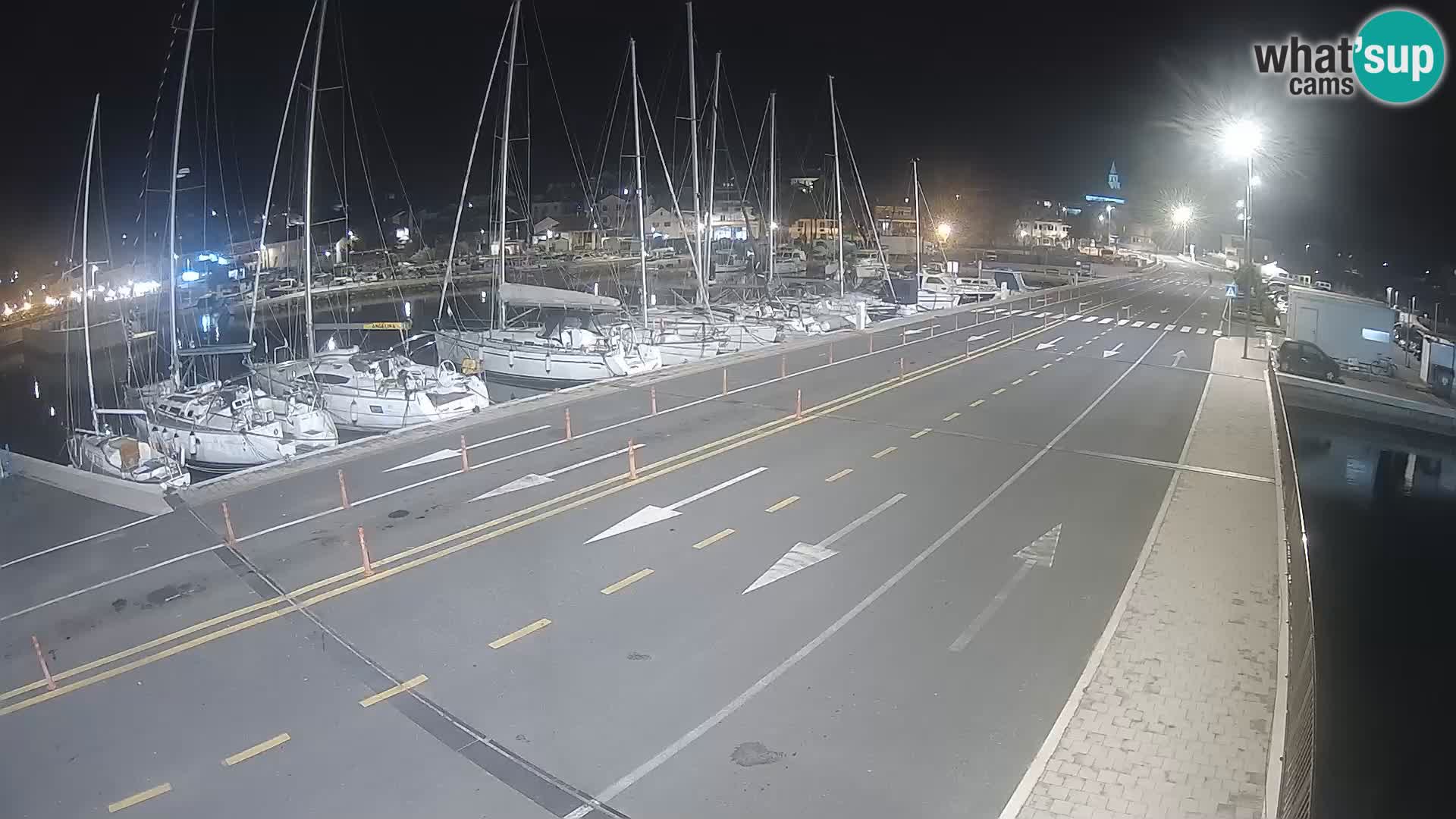 Dalmatia Tkon Ferry – webcams Croatia