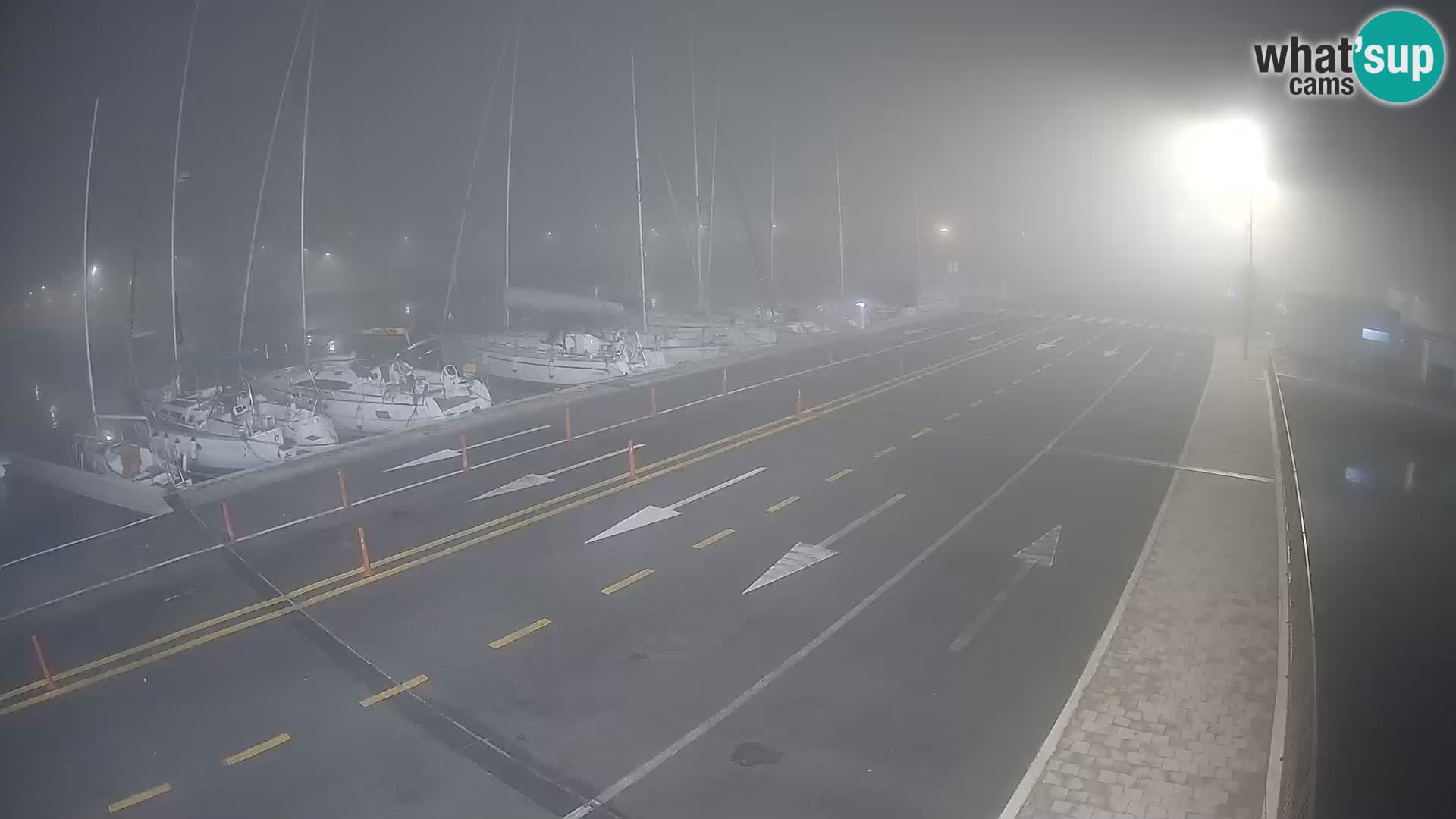 Dalmacia Tkon Transportar- webcams Croacia