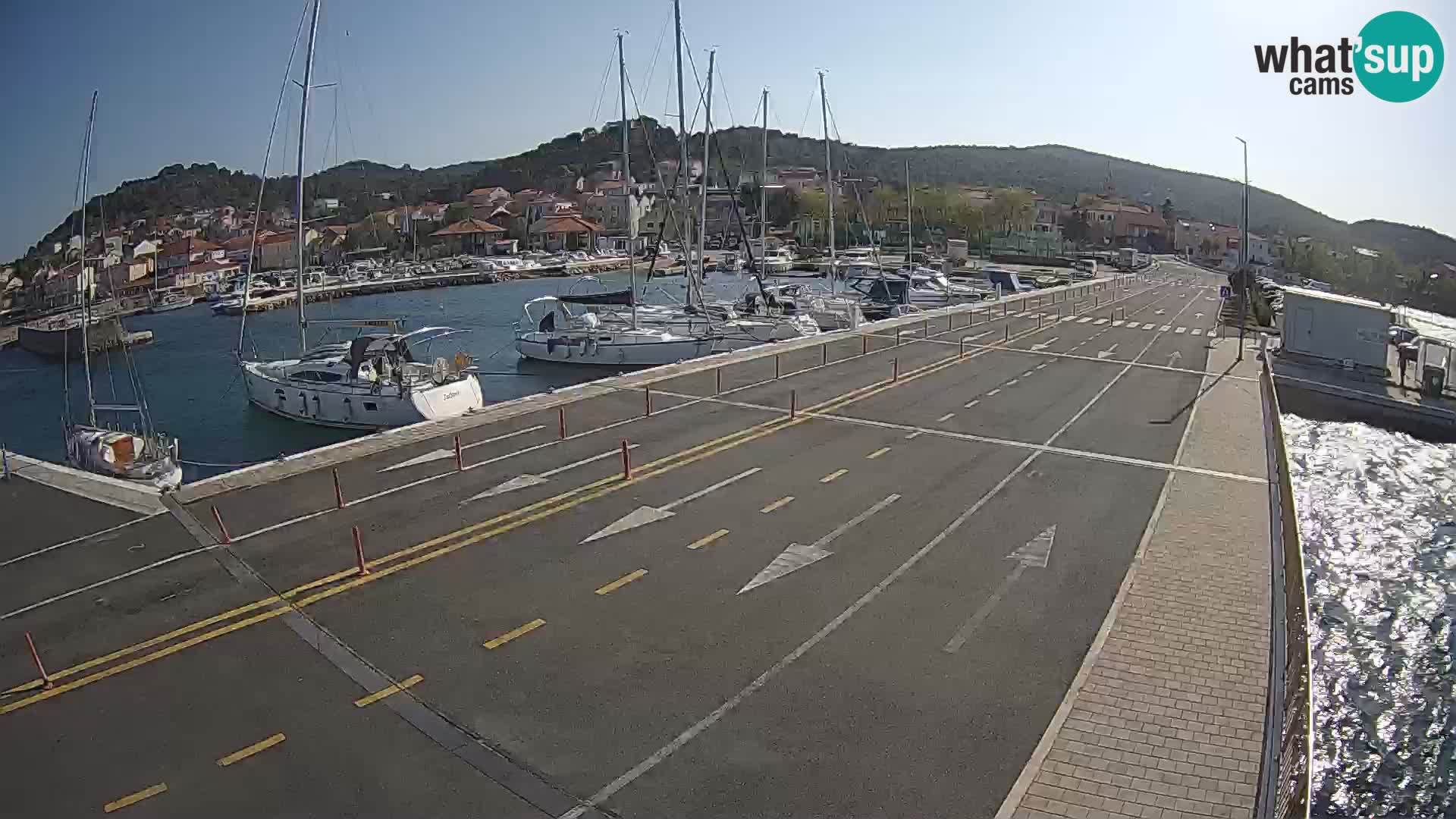Dalmacija Trajekt Tkon – spletne kamere Hrvaška