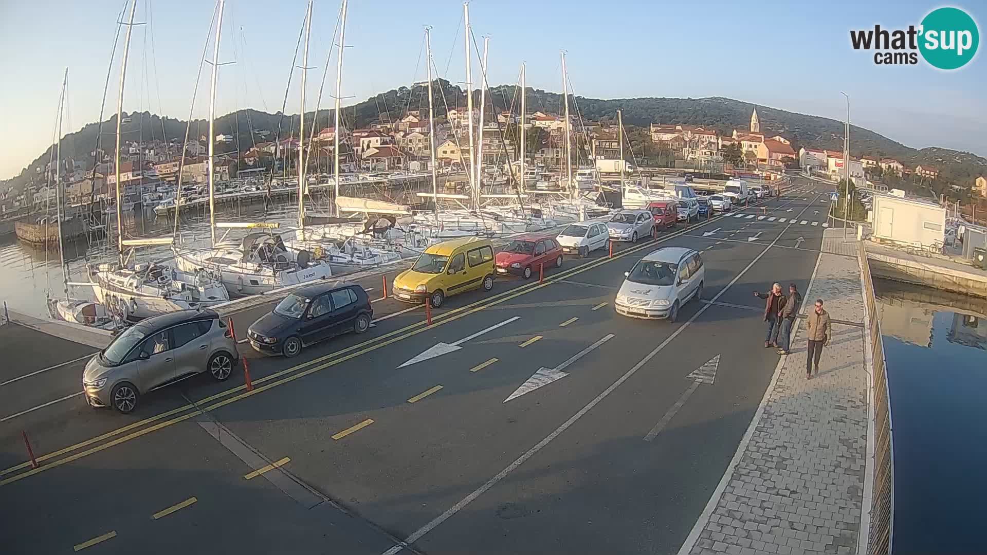 Dalmacia Tkon Transportar- webcams Croacia