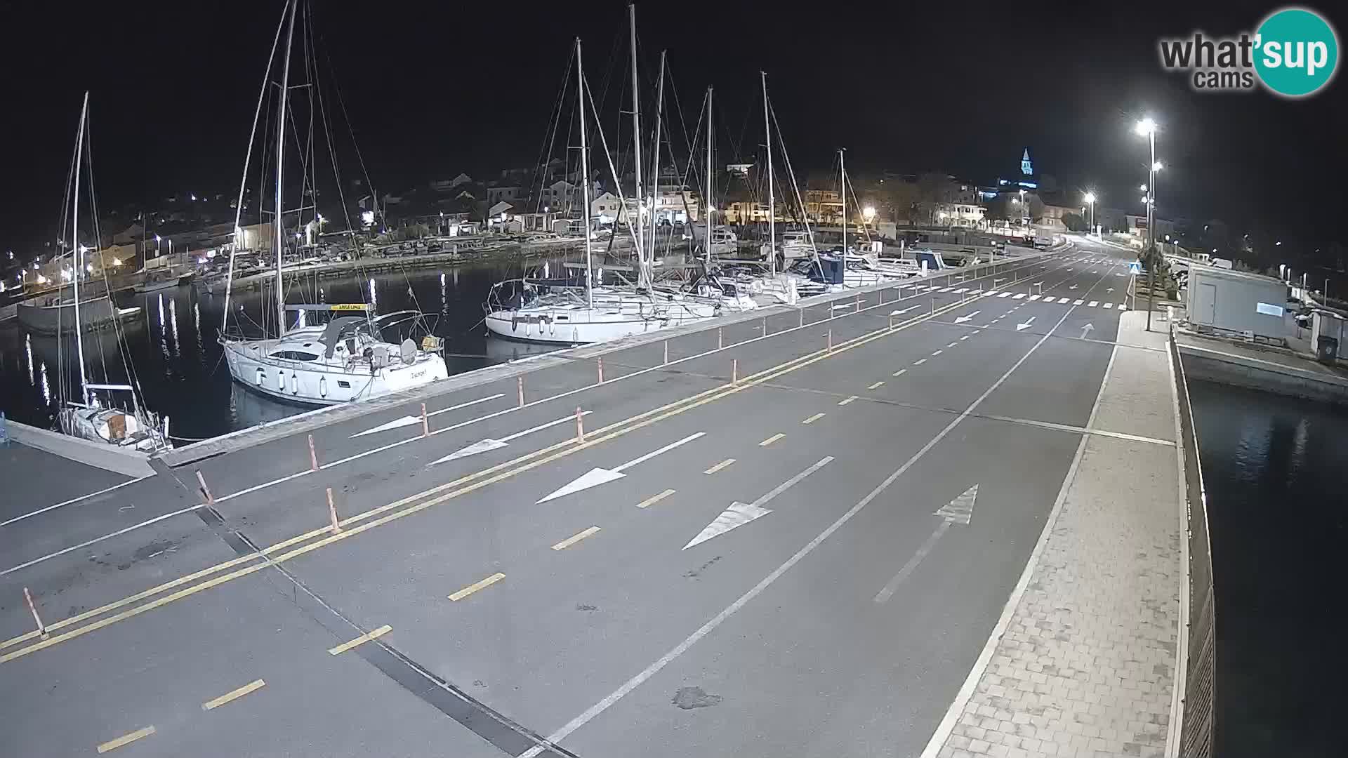 Dalmacija Trajekt Tkon – spletne kamere Hrvaška