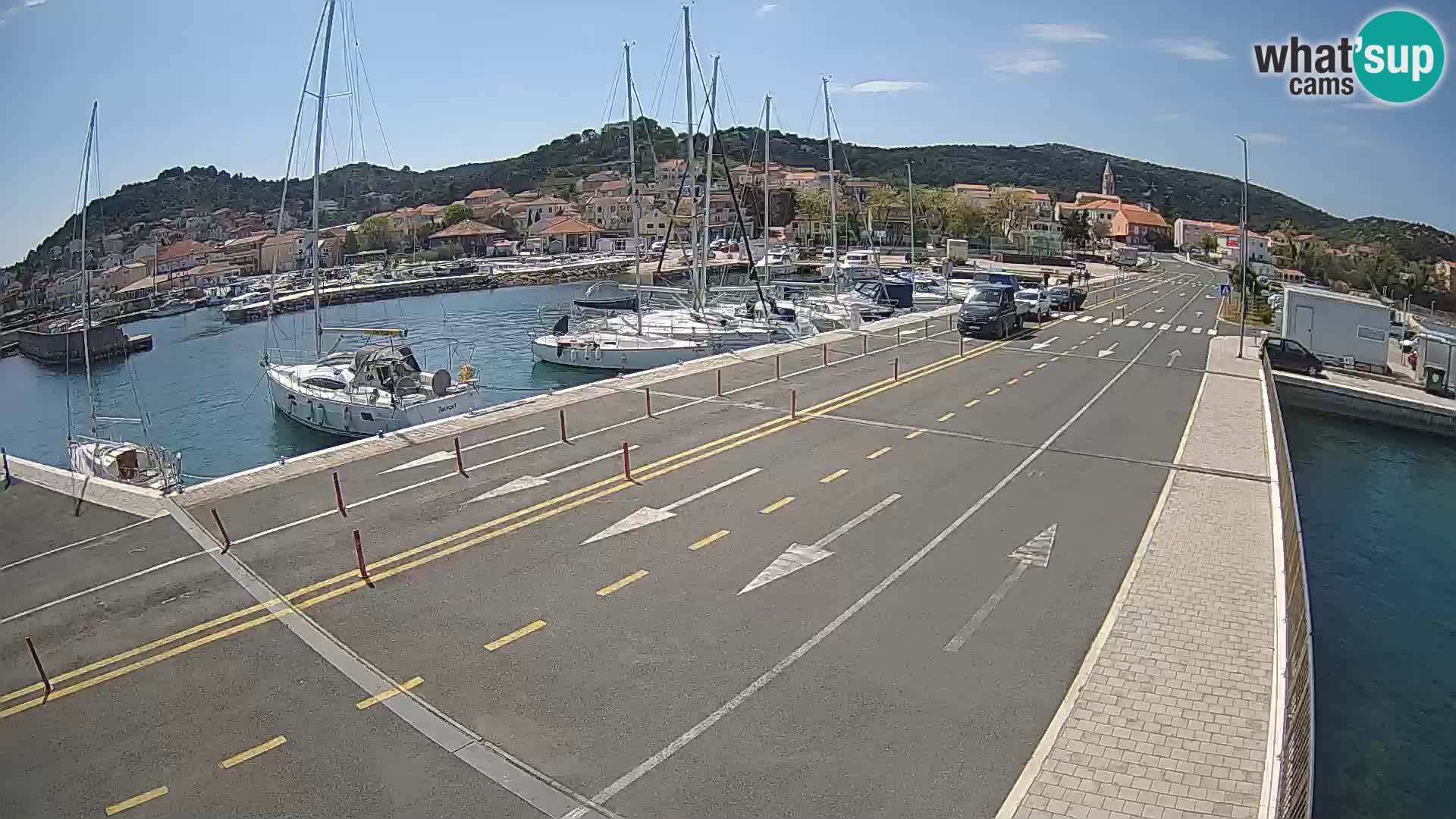 Dalmatia Tkon Ferry – webcams Croatia