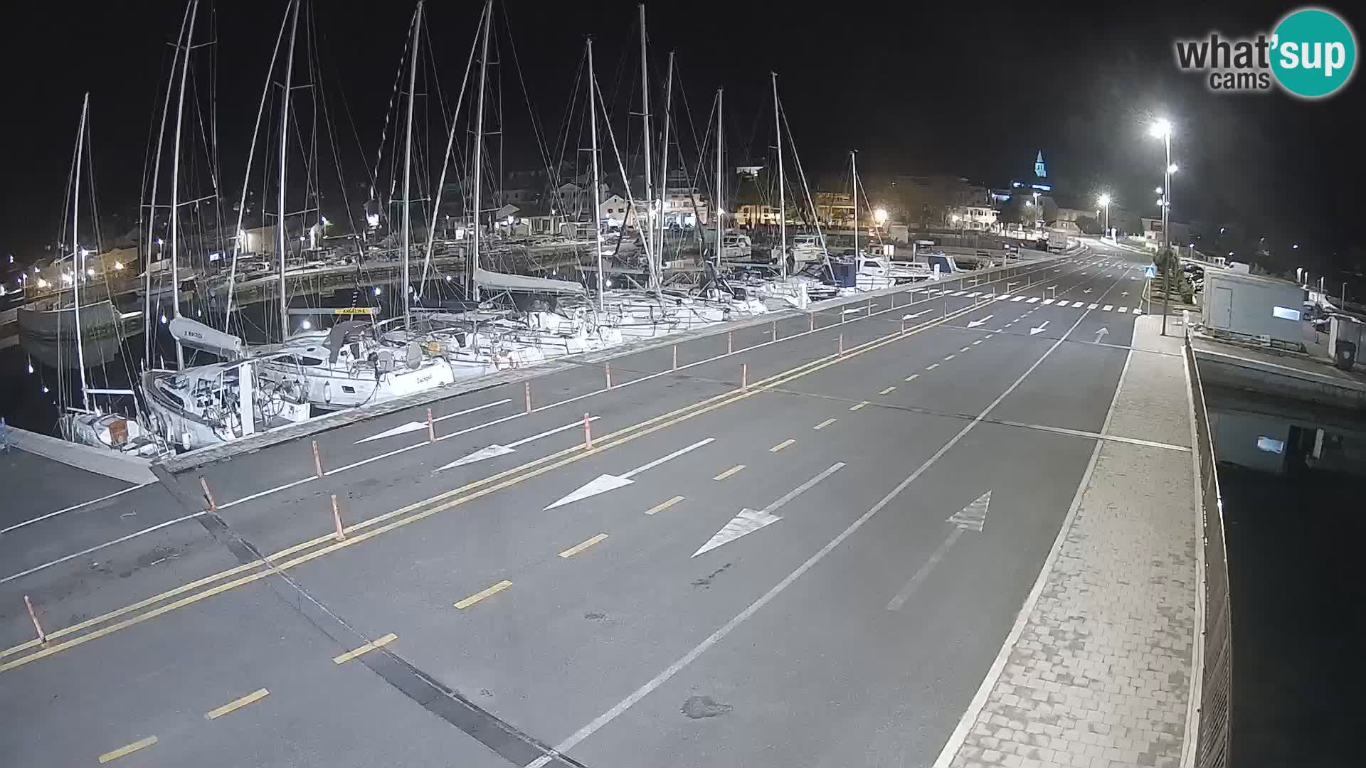 Dalmacia Tkon Transportar- webcams Croacia