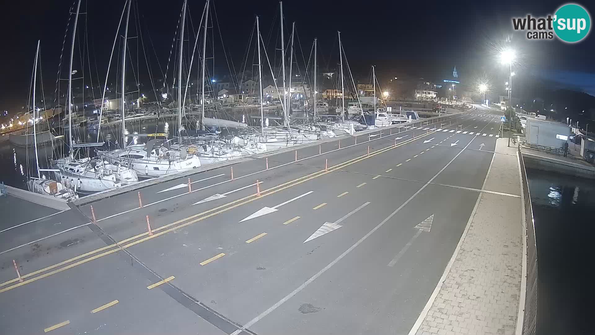 Dalmacia Tkon Transportar- webcams Croacia