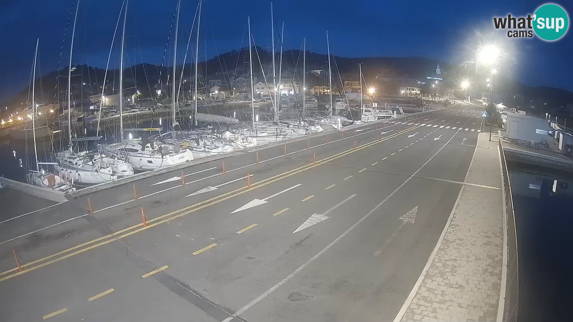 Dalmatie Tkon Traversier – webcams Croatie