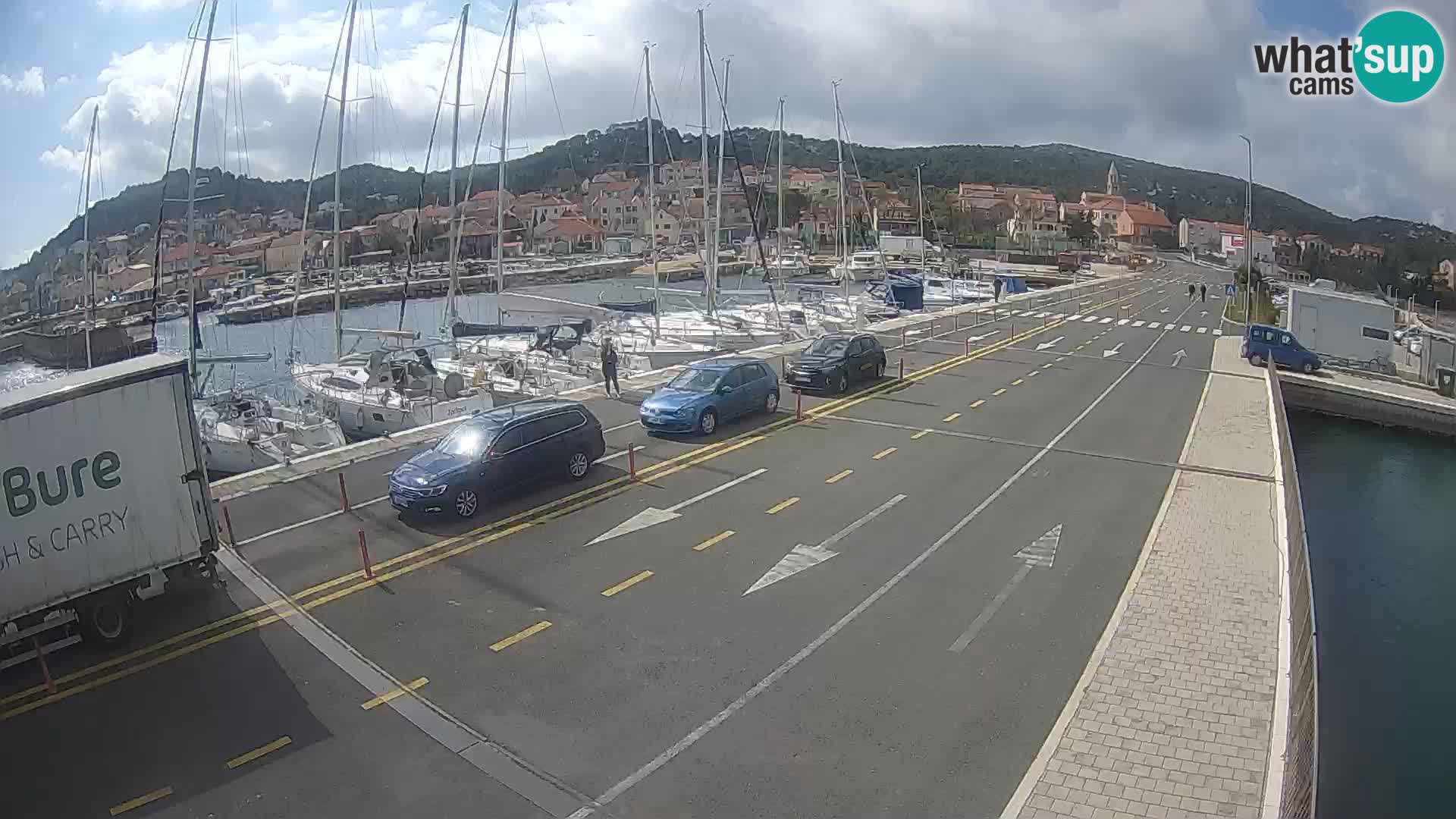 Dalmatia Tkon Ferry – webcams Croatia