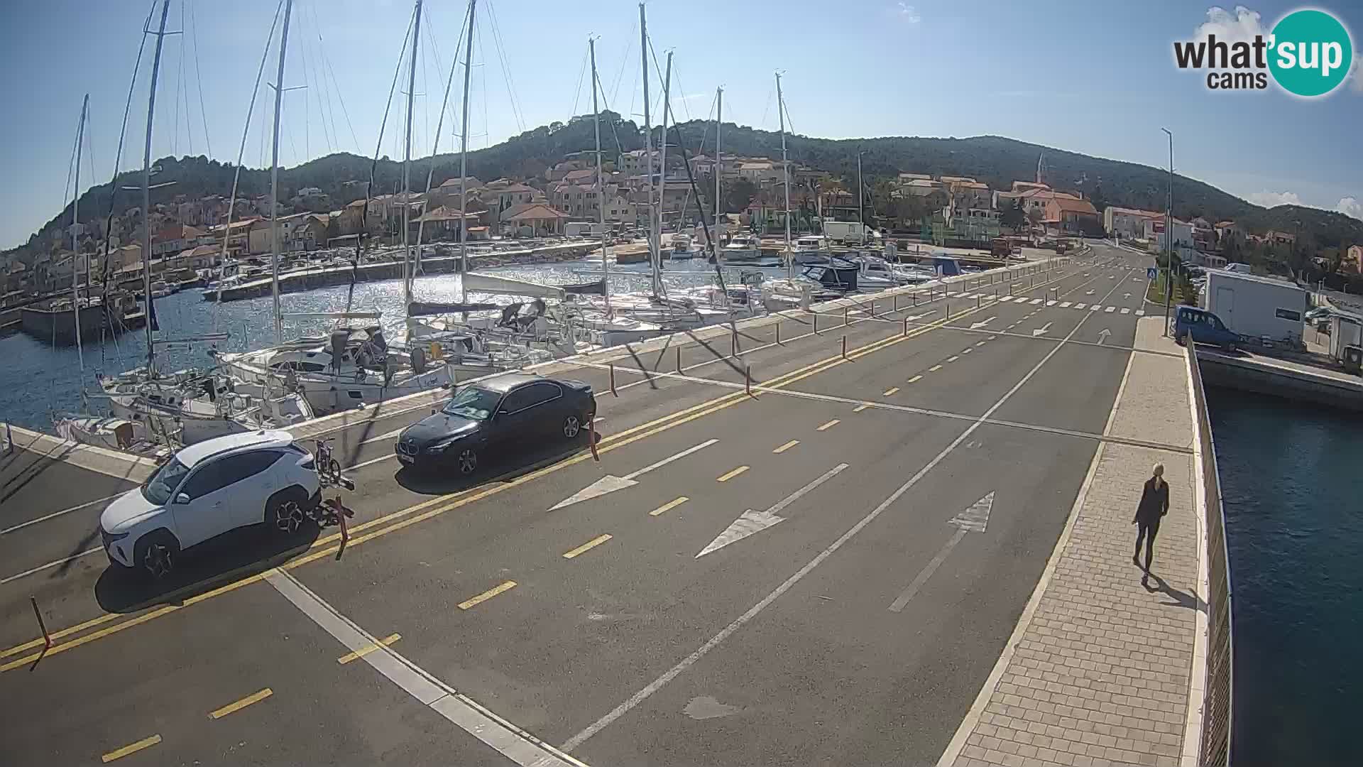 Dalmacia Tkon Transportar- webcams Croacia