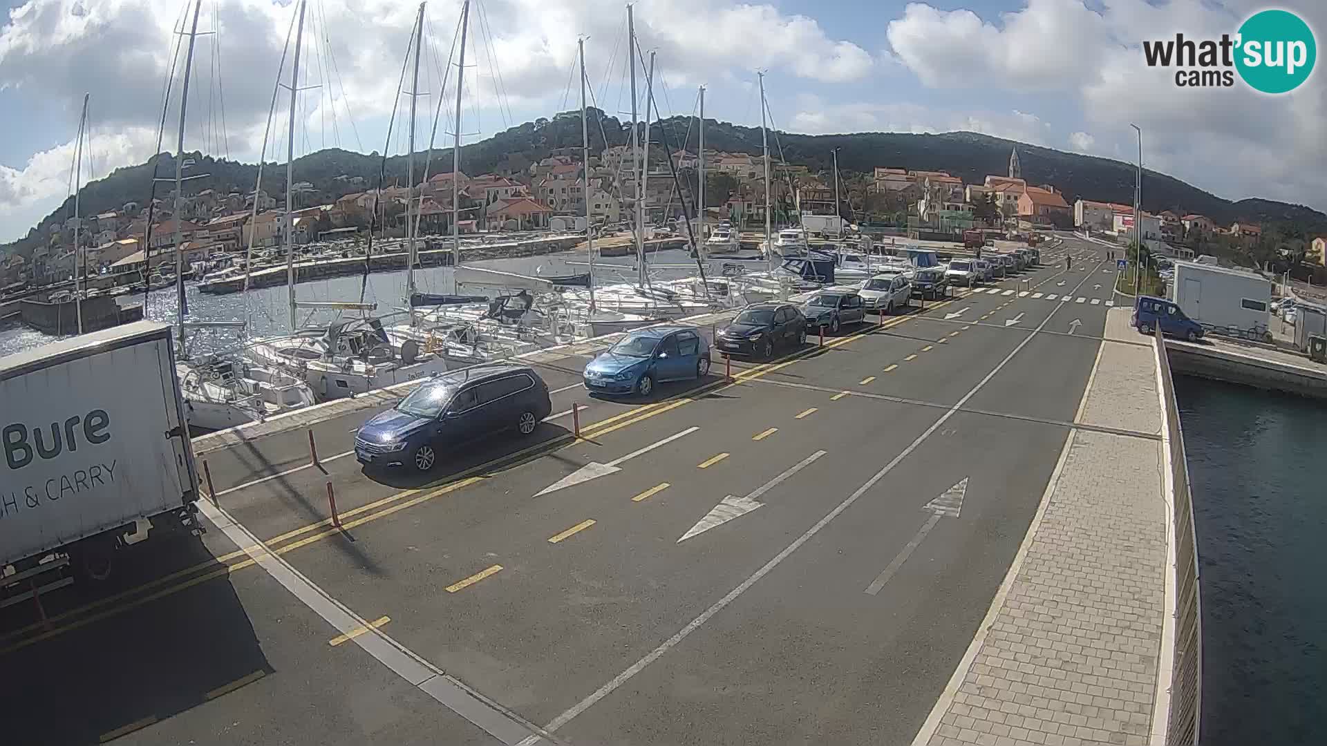 Dalmazia traghetto Tkon – webcam Croazia