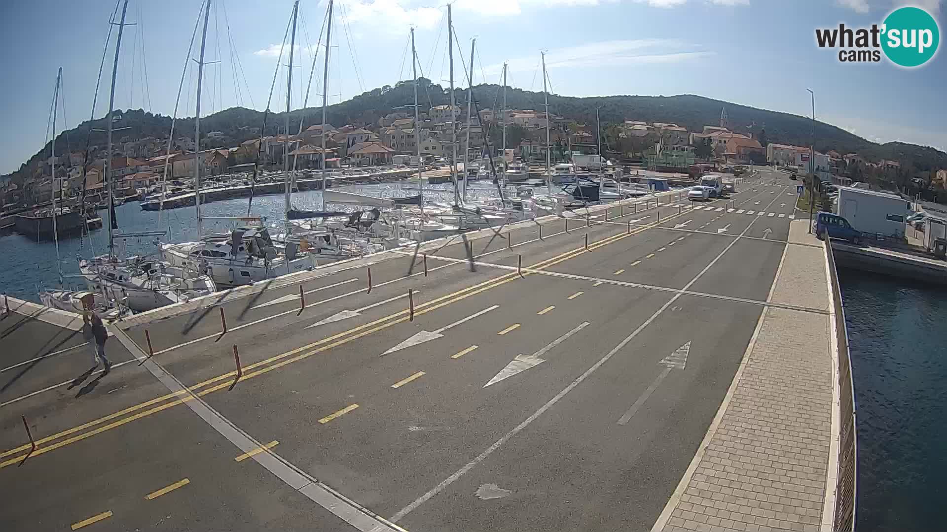 Dalmacija Trajekt Tkon – spletne kamere Hrvaška