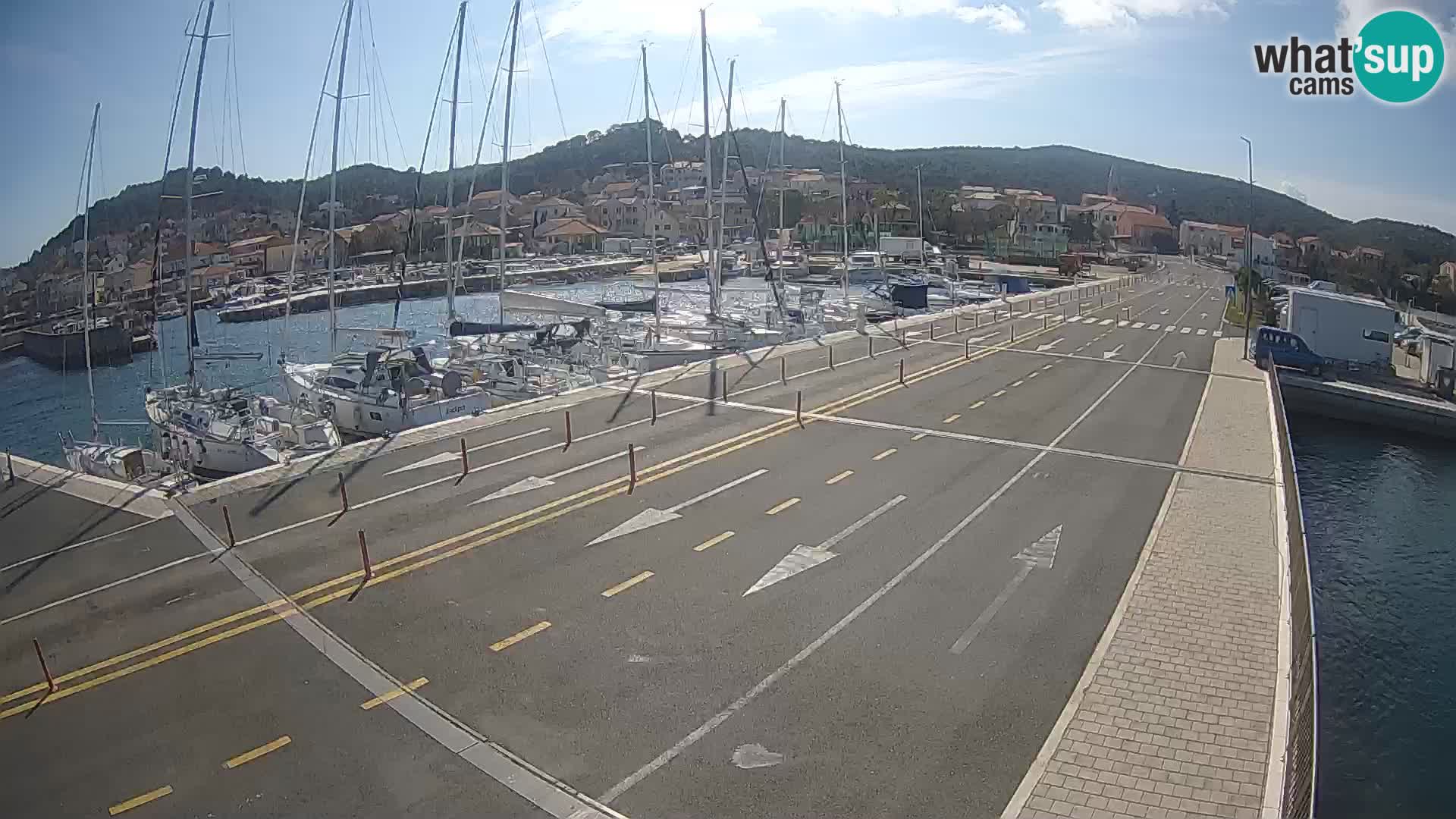 Dalmacia Tkon Transportar- webcams Croacia
