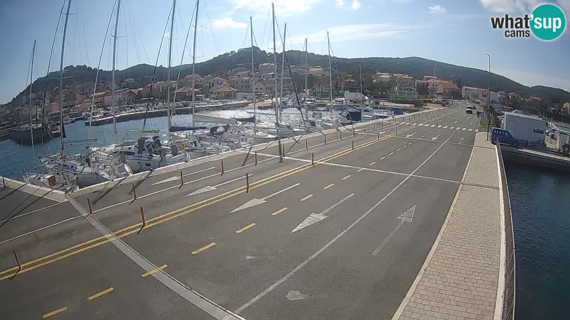 Dalmacija Trajekt Tkon – spletne kamere Hrvaška