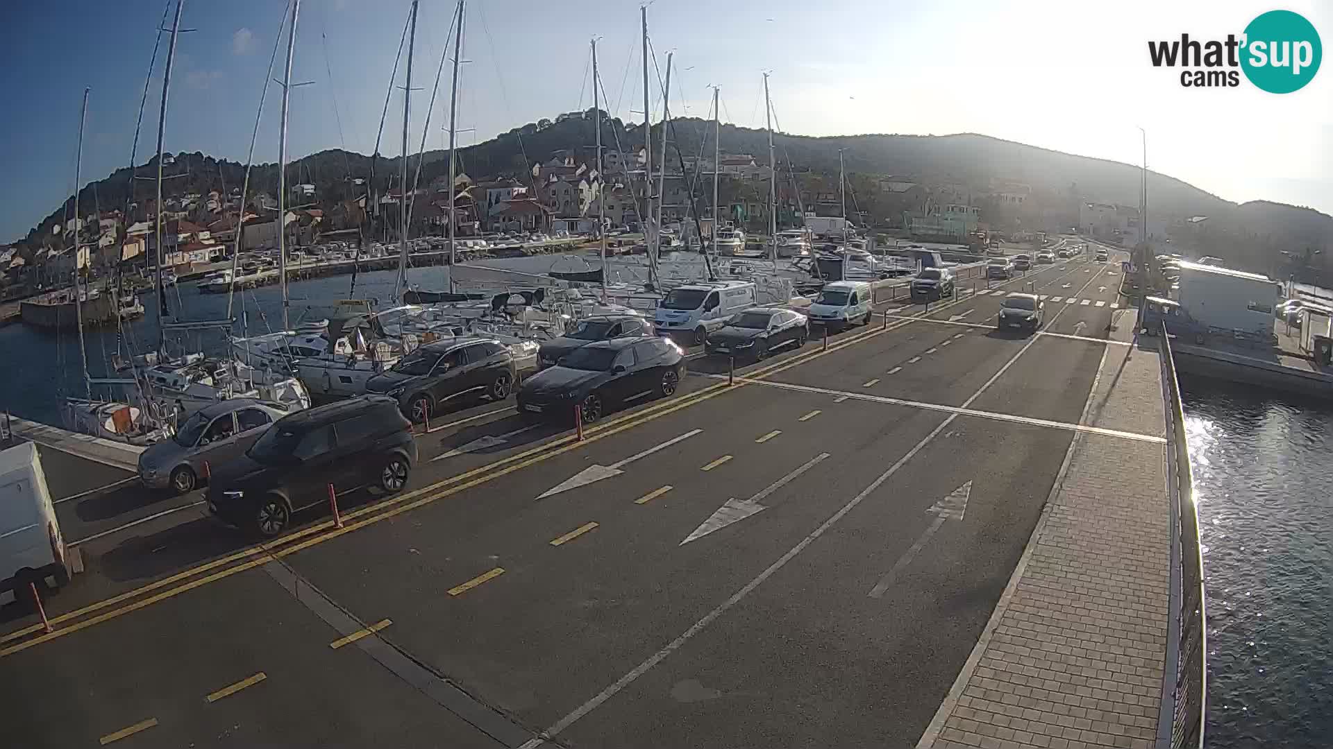 Dalmatien Tkon Fähre – Webcams Kroatien