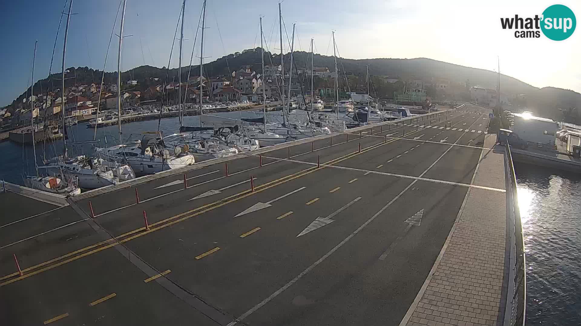 Dalmacija Trajekt Tkon – spletne kamere Hrvaška